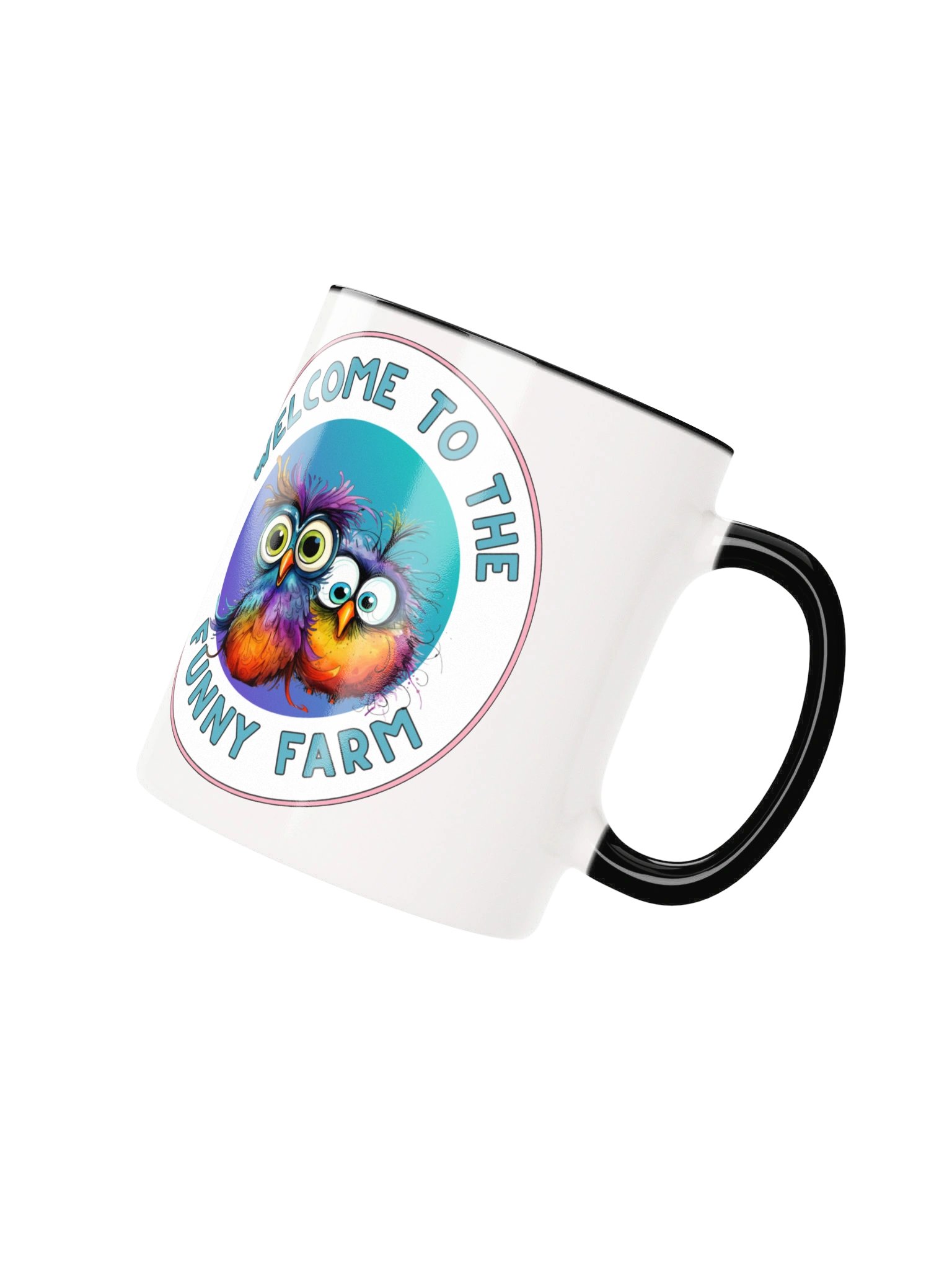 Welcome to the Funny Farm Owl Mug product image (10)