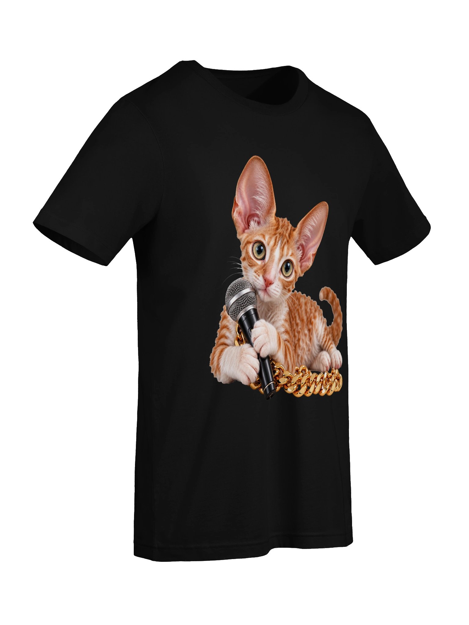 Hip Hop Cornish Rex Kitten – 11 Color Unisex Tee product image (73)