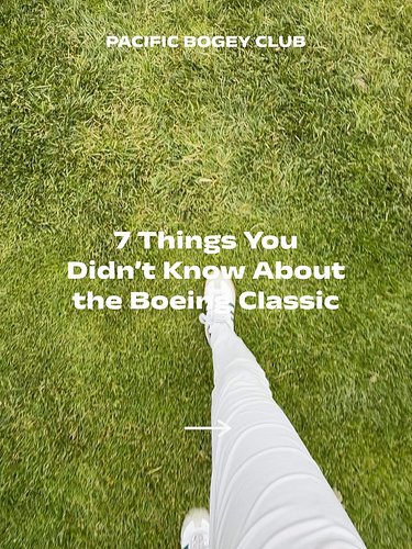 Golf legends. Pacific Northwest views. Millions raised for charity. The Boeing Classic isn’t just a tournament—it’s one of th...