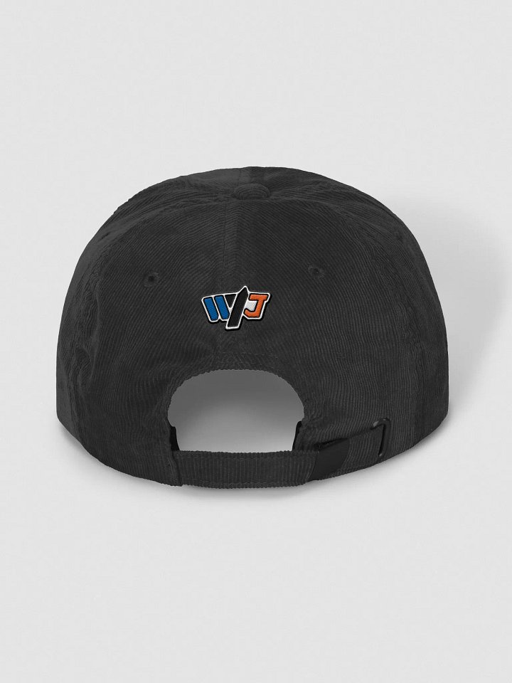 "not an expert..." Black Colour Corduroy Cap product image (2)