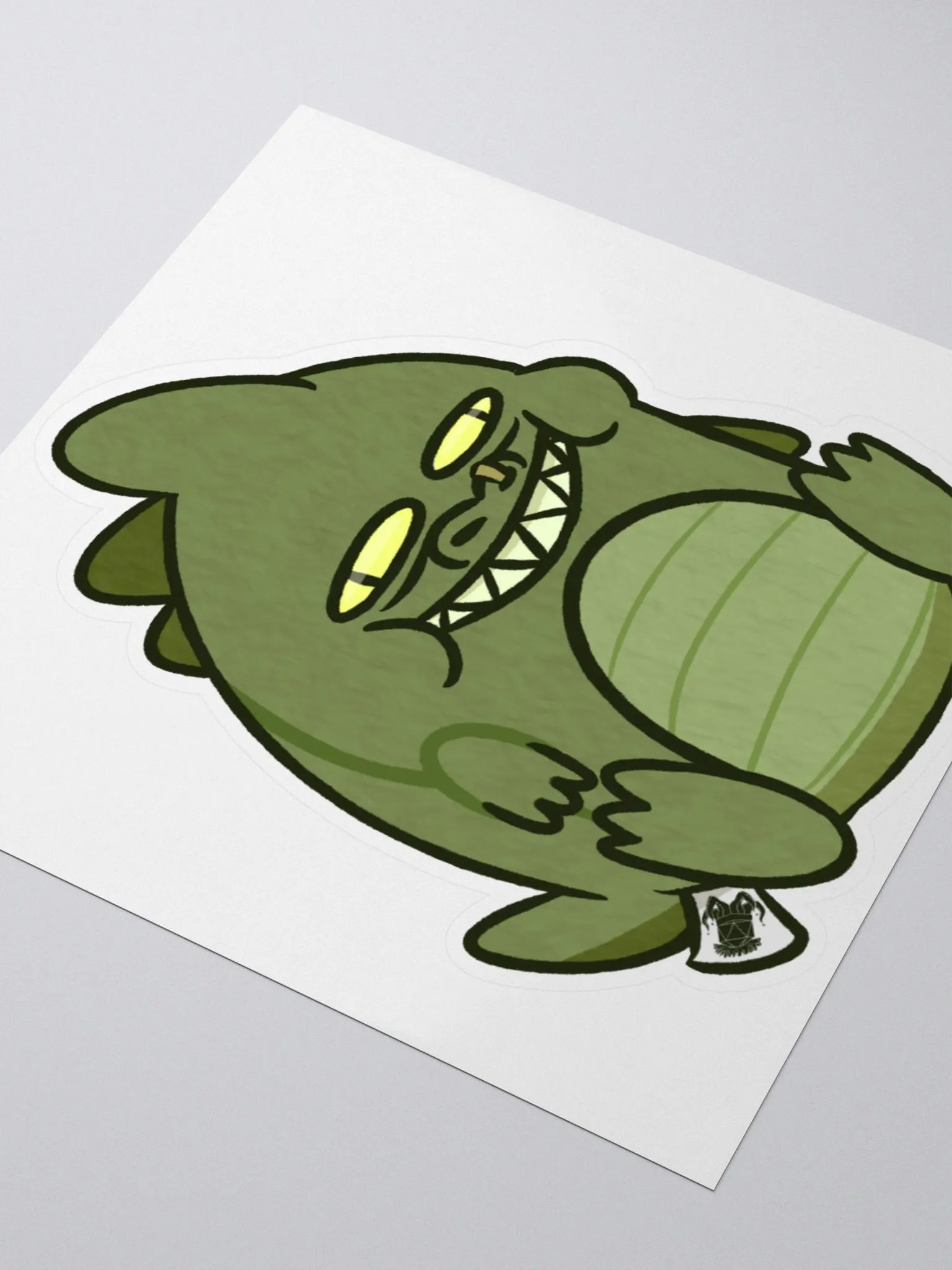 Hesk Plush | Large Sticker product image (3)