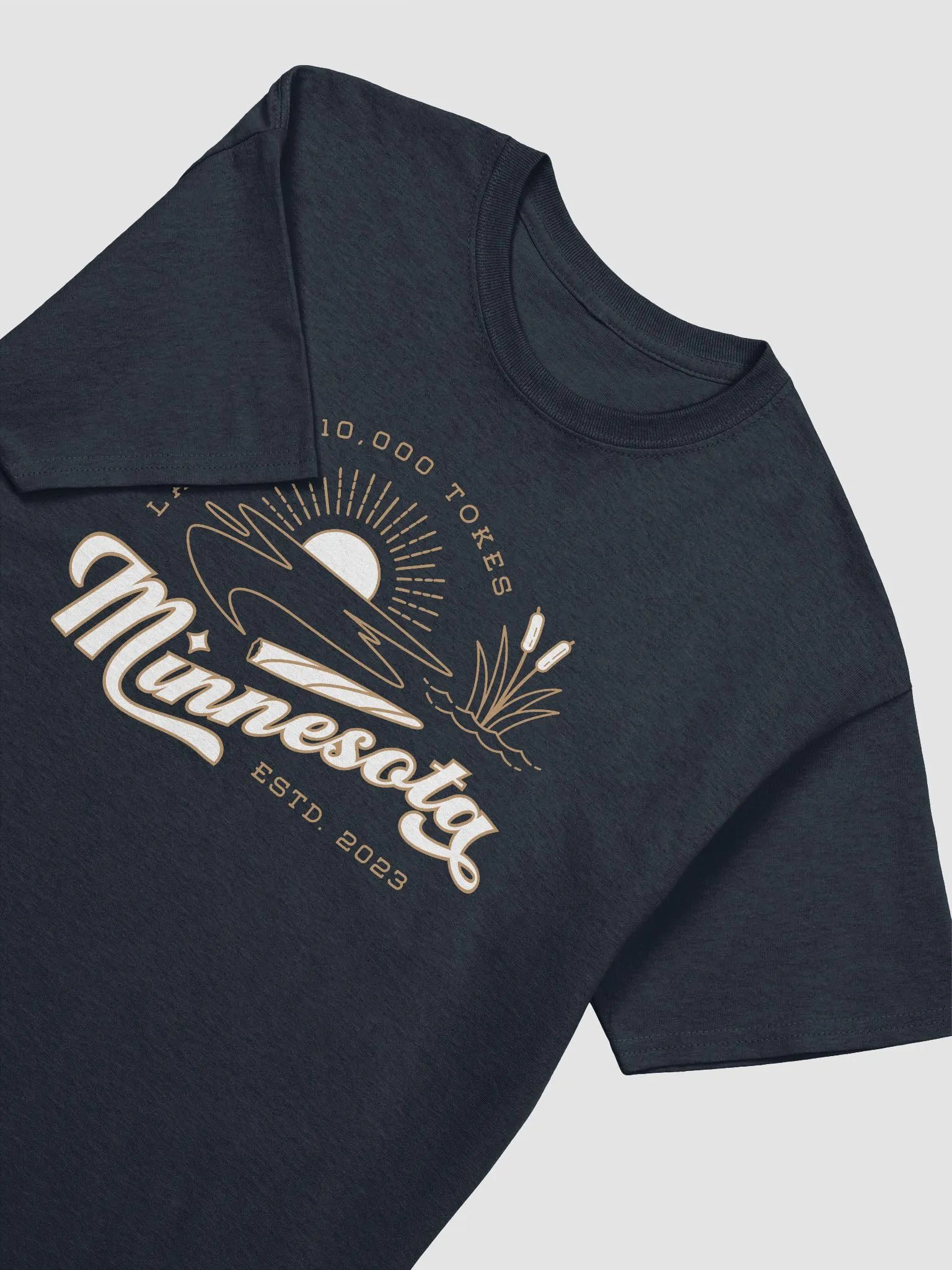 Land of 10,000 Tokes ✧ Minnesota Cannabis Lake Tee product image (10)