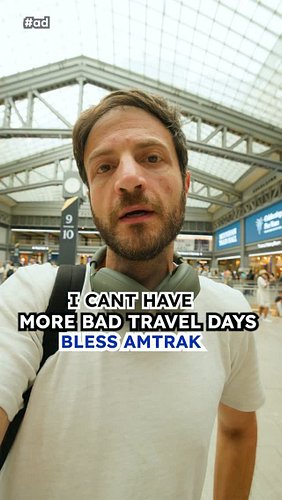 #ad you guys know I’m a train boi! And I’m checking out the new @amtrak NextGen Acela as I head to DC for a food adventure! #...