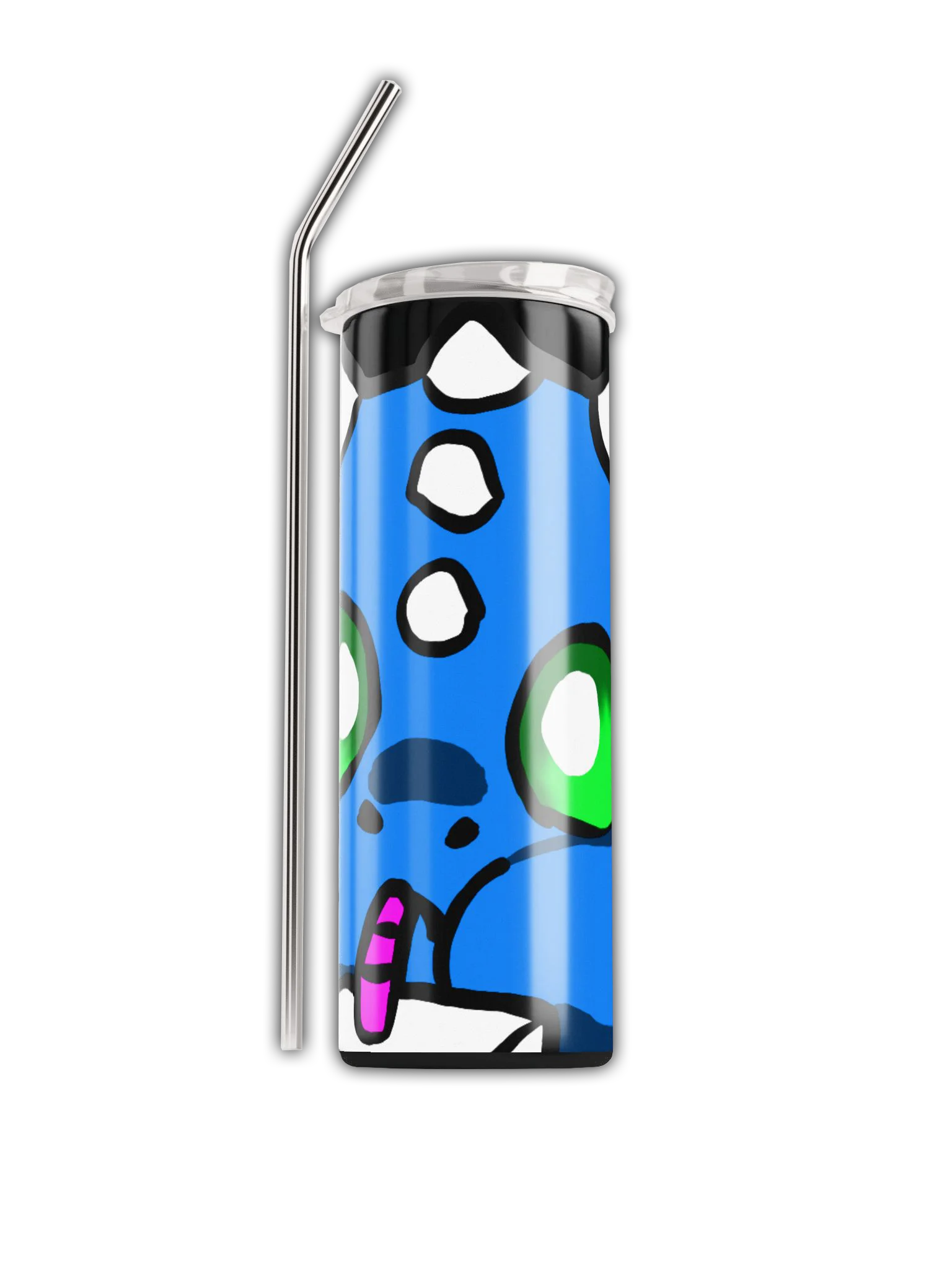 Stainless Steel Tumbler - Aqua Edition product image (1)
