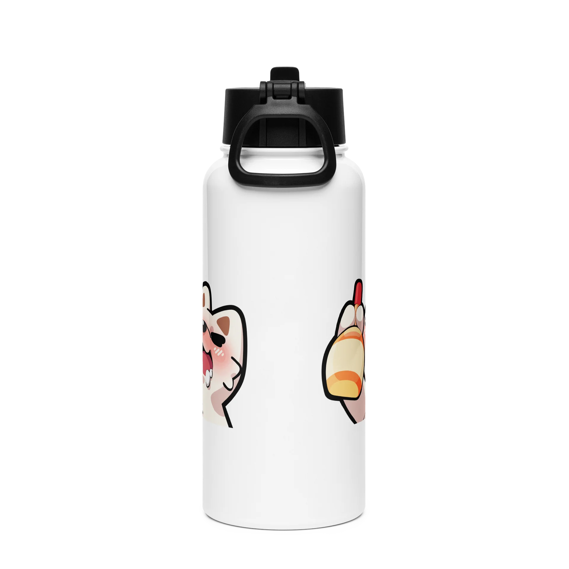 Drunk Stainless Steel Water Bottle with a Straw product image (3)