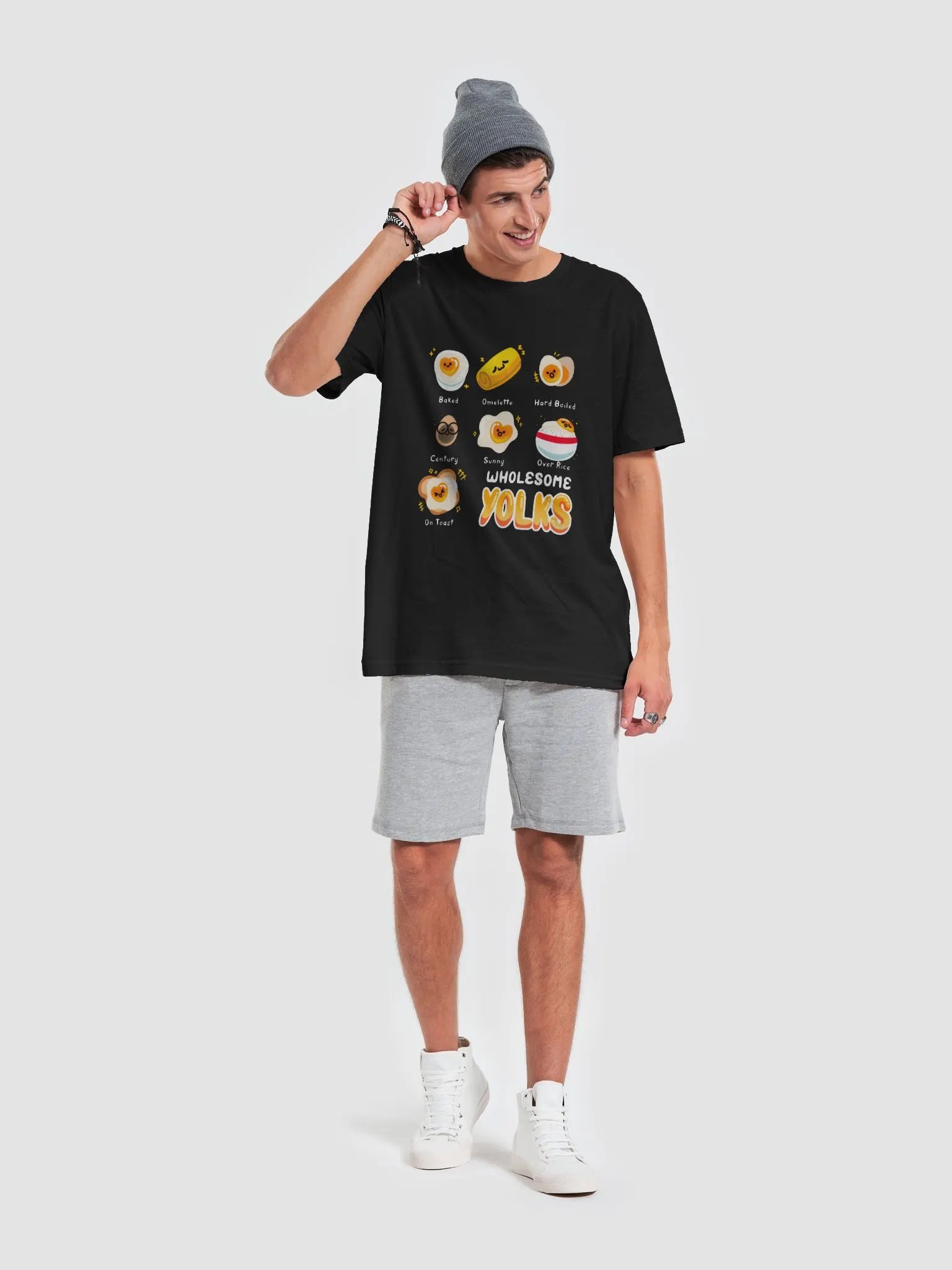 Wholesome Yolks t-shirt [Century Egg Edition] product image (7)