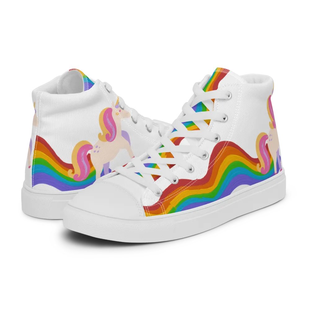 Rainbow Unicorn High Tops product image (10)