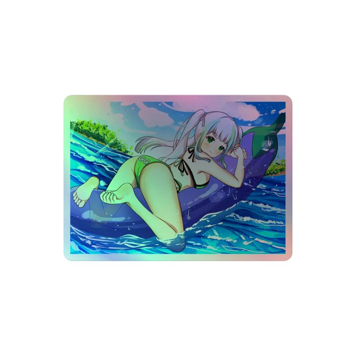 Summer Goblin Girl Holo Sticker product image (1)