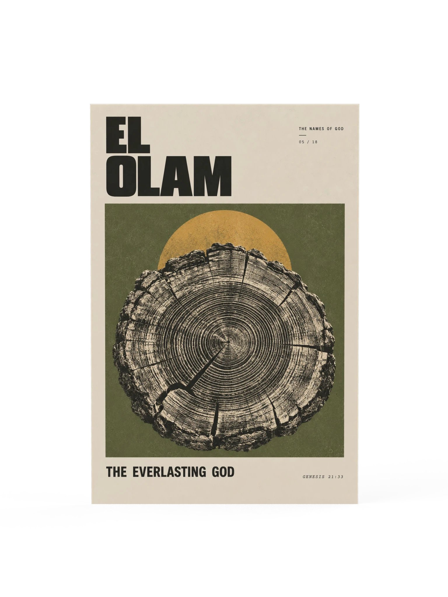 El Olam | Names of God Art Print product image (1)