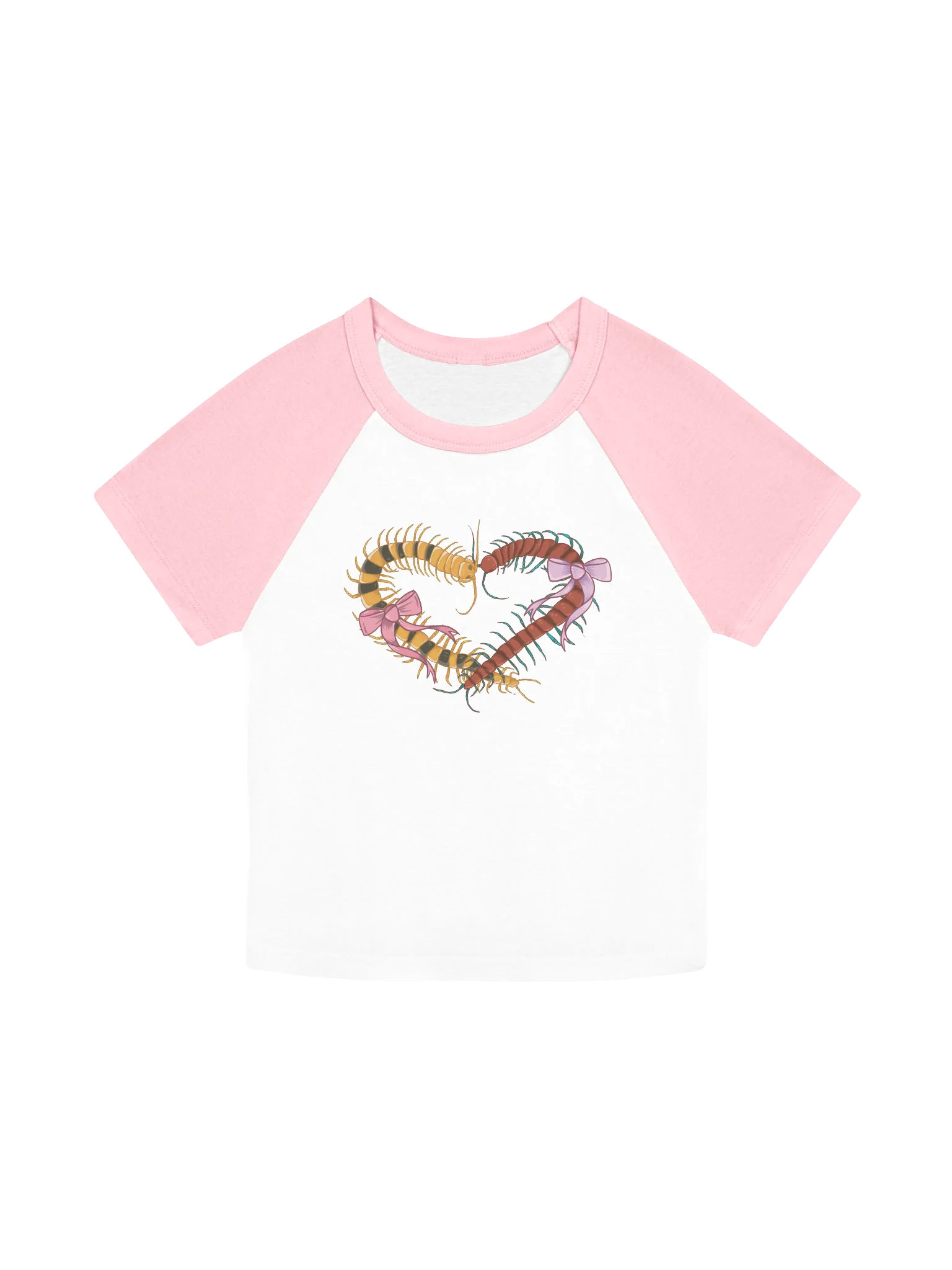 centipedes <3 raglan crop product image (5)