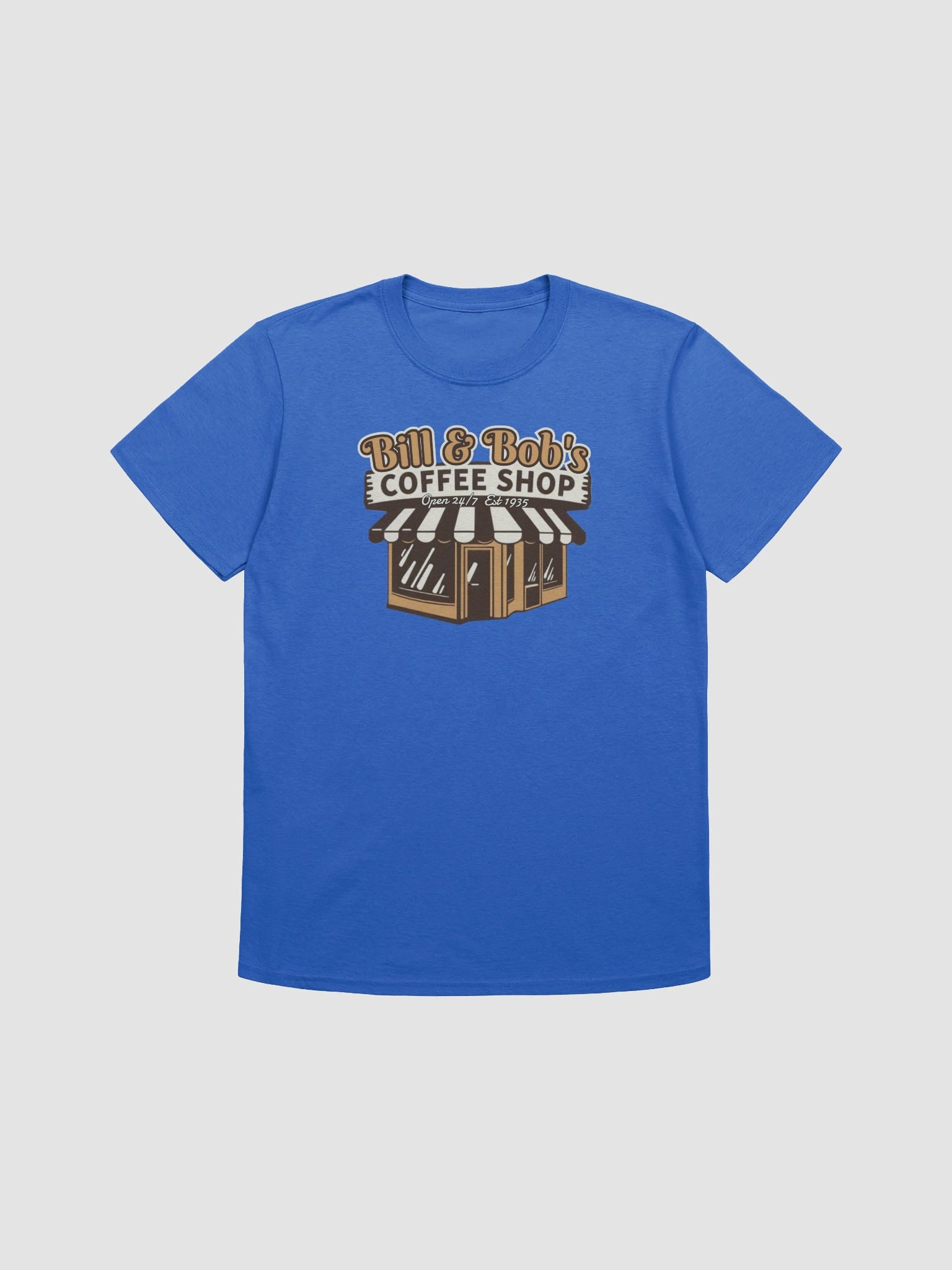 Bill and Bob's Coffee Shop Our Store Open 24/7 Est 1935 | Recovery T-Shirt Inspiring Sobriety product image (3)