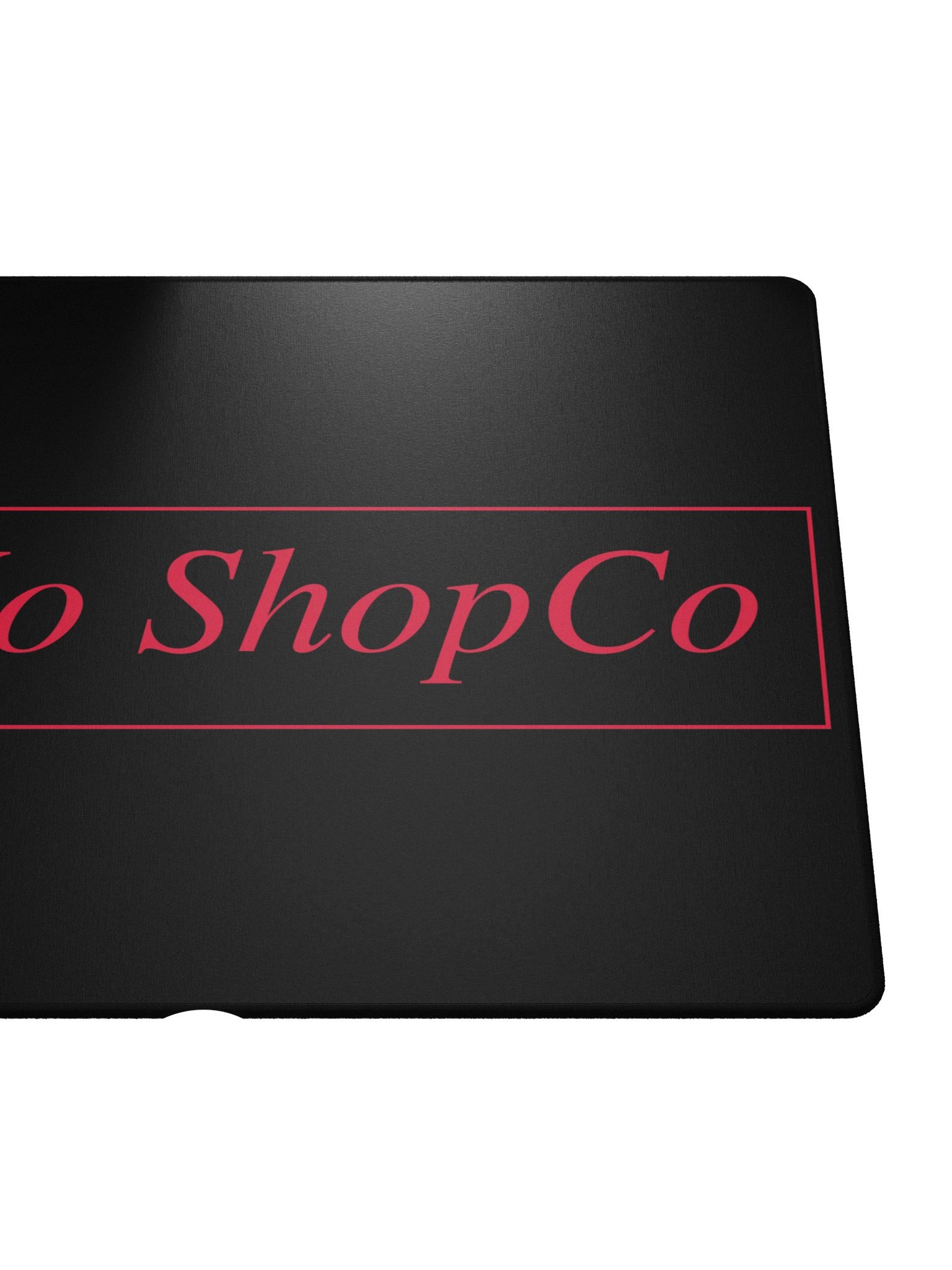 No ShopCo Gaming Mouse Pad - Red on Black product image (5)