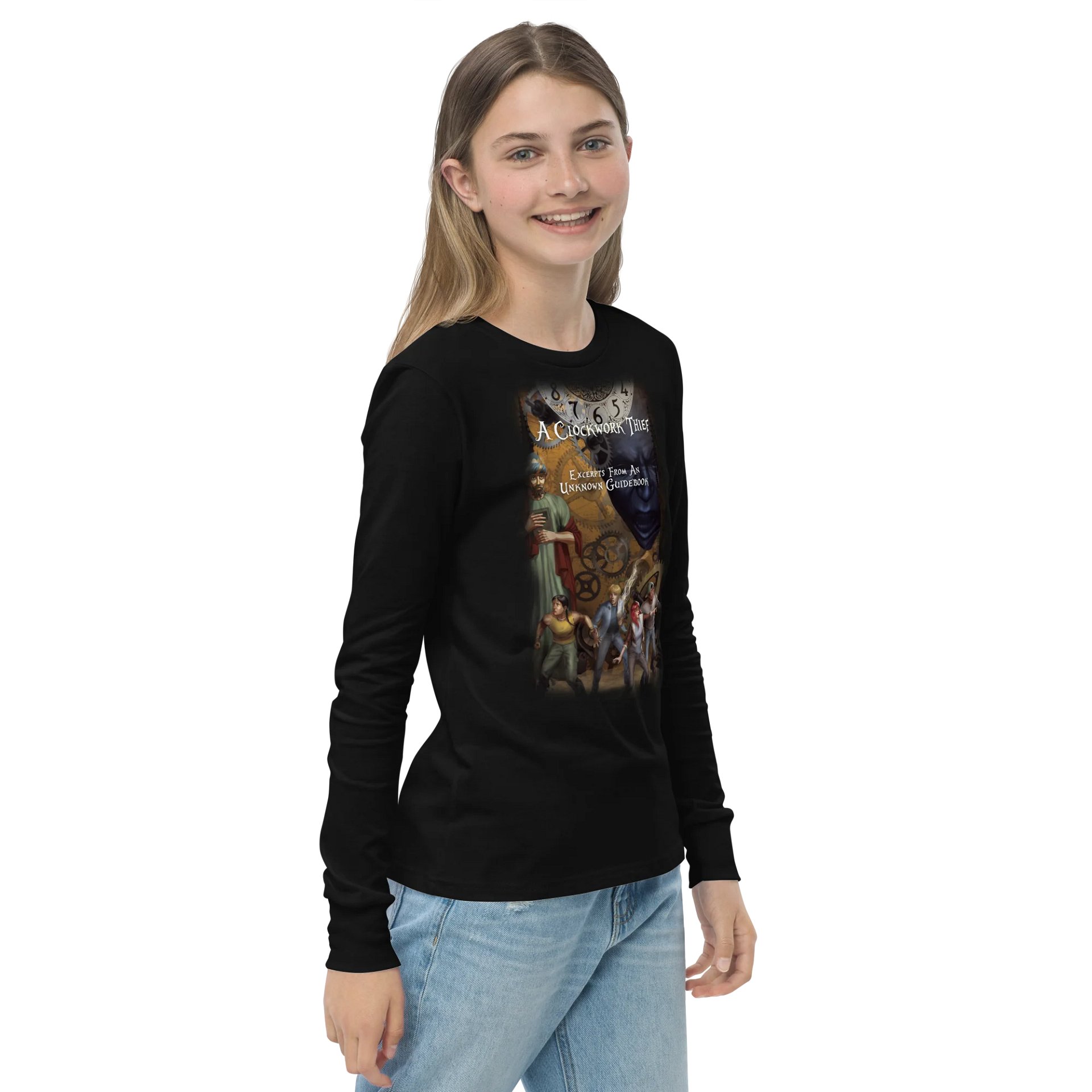 The Clockwork Thief - Bella+Canvas Youth Long Sleeve T-Shirt product image (4)