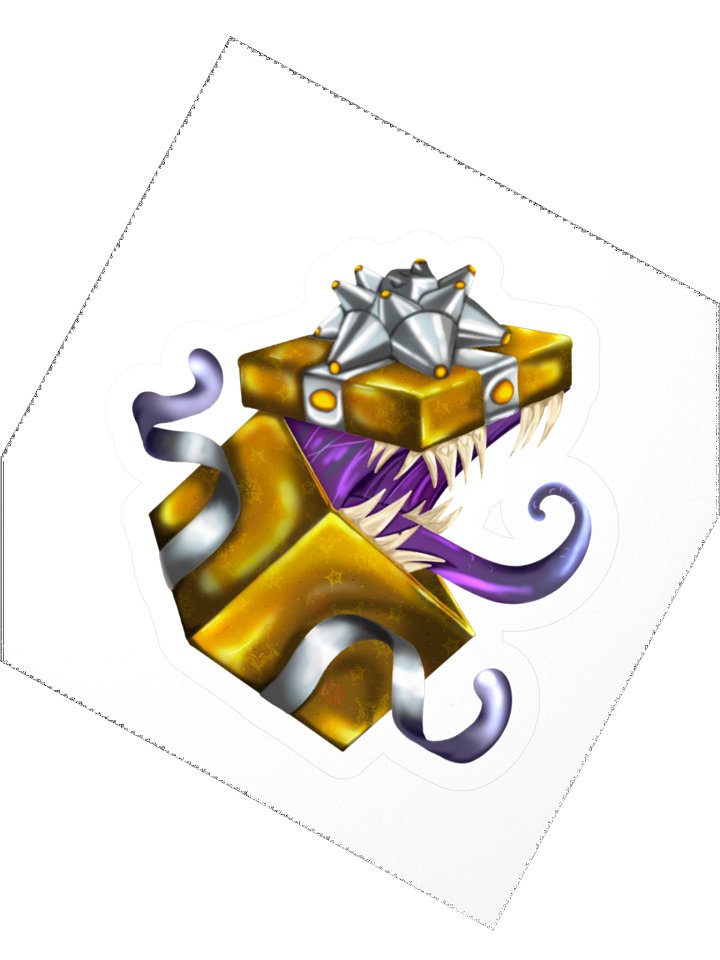 Golden Mimic Present sticker product image (6)