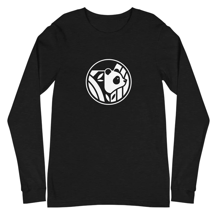 Panda Long Sleeve Tee (Unisex) product image (2) Image 2