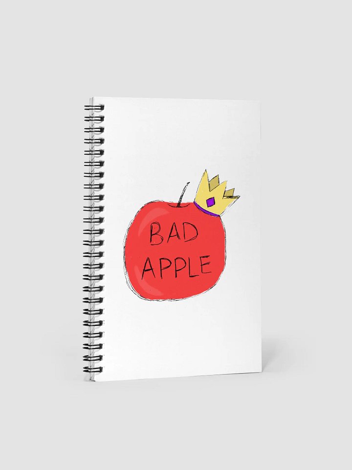 Bad Apple Spiral Notebook product image (1)