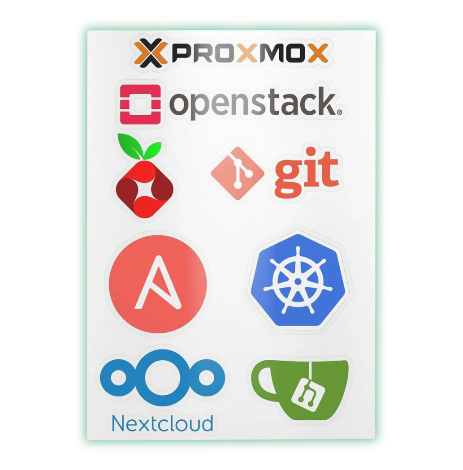 Homelab Sticker Sheet product image (1)