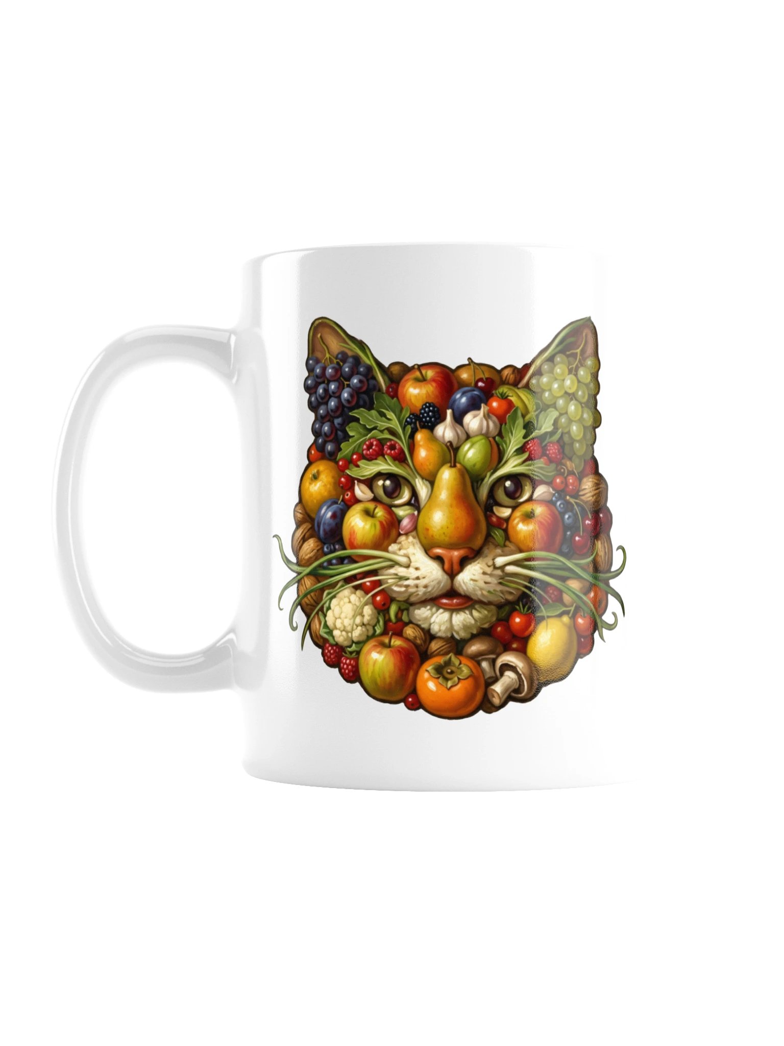 Fruit Portrait Cat Mug product image (1)