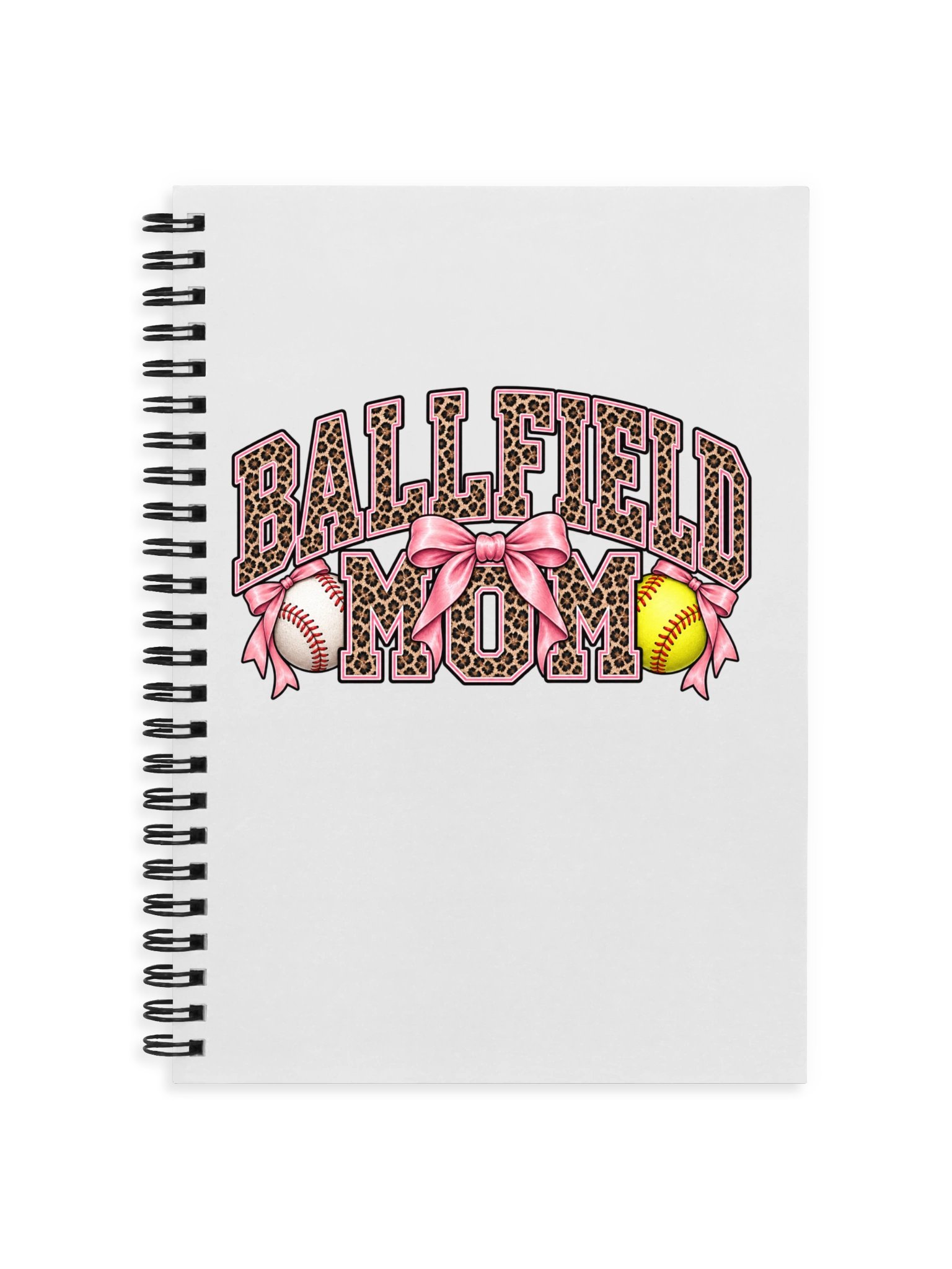 Ballfield Mom Script Notebook | Baseball & Softball Mom Journal product image (1)