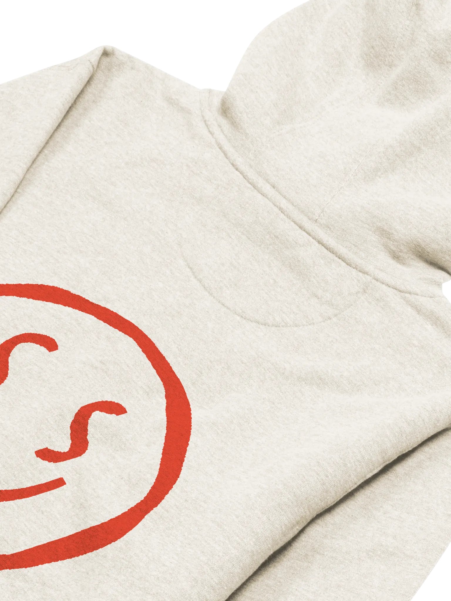 Silly Smile Hoodie White product image (4)