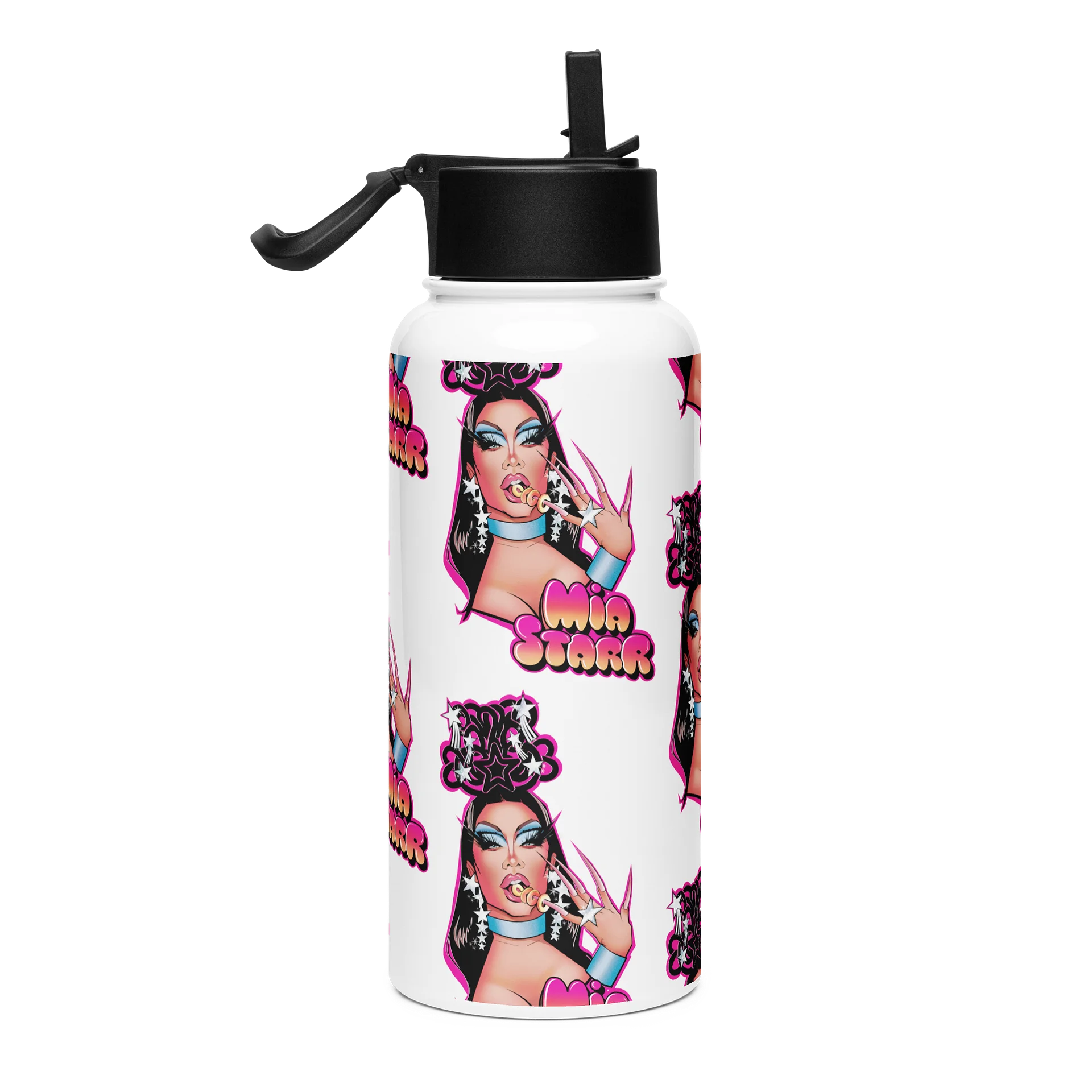Thirsty B*tch Water Bottle (White) product image (4)