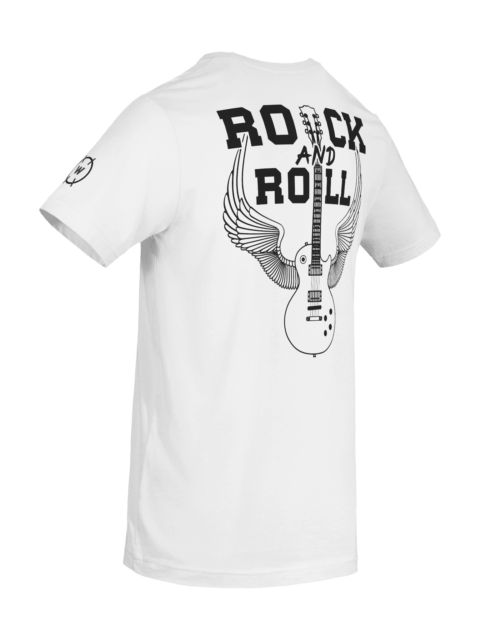 80s Rock & Roll Music Guitar with Wings Tee product image (10)