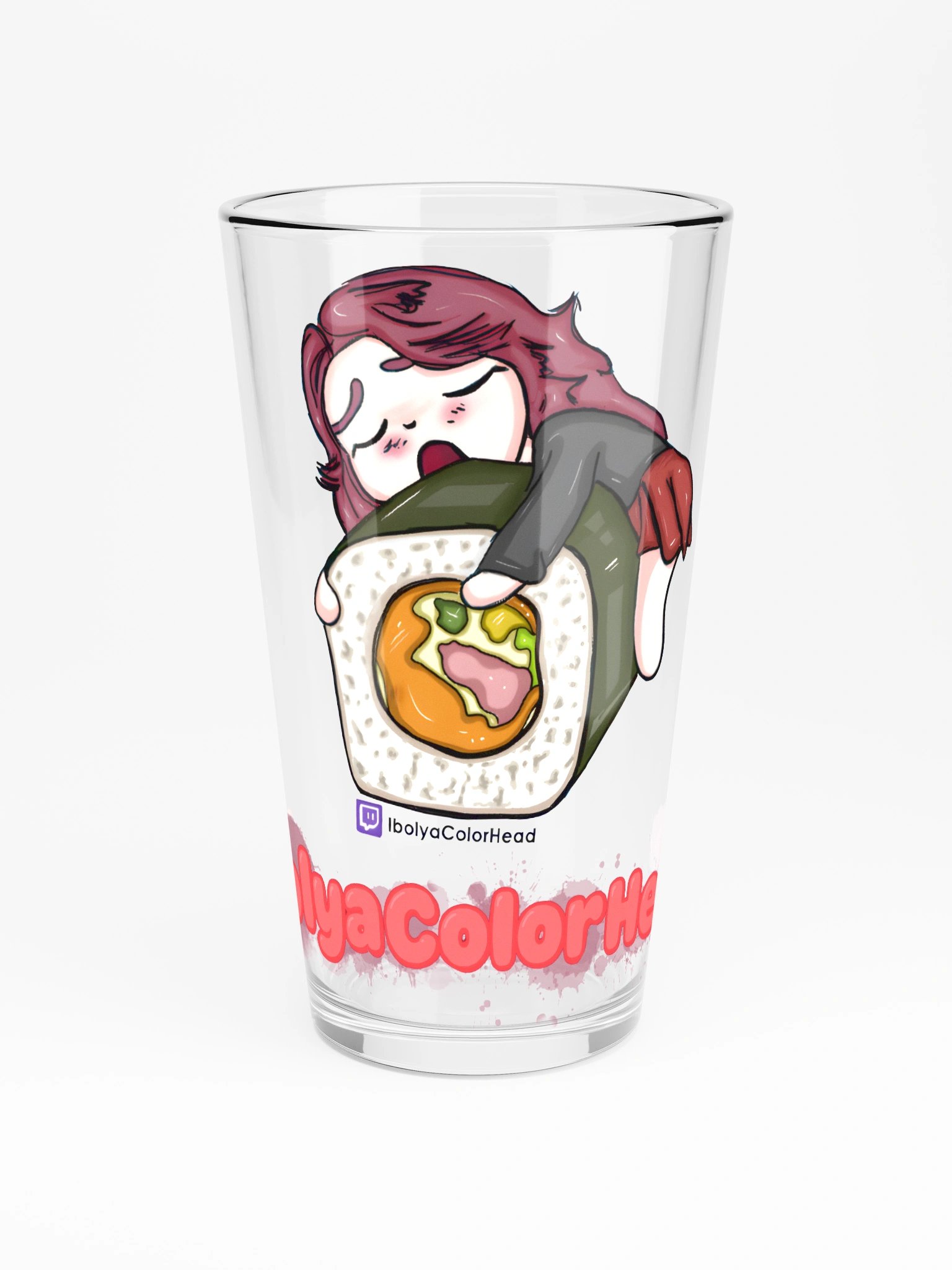 Sushi Hugging Glass product image (3)