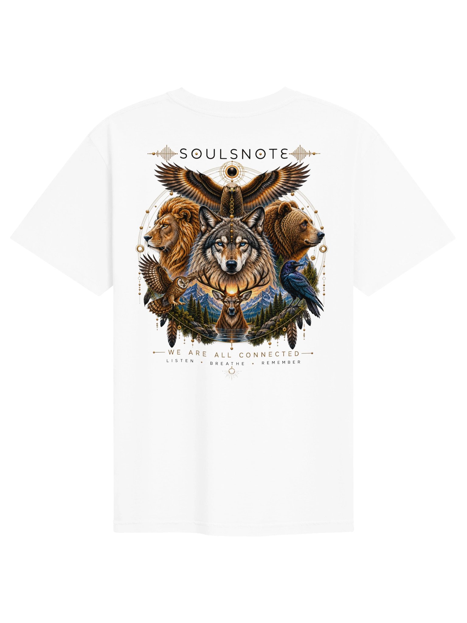 SOULSNOTE - SPIRIT ANIMAL TEE MENS product image (2)