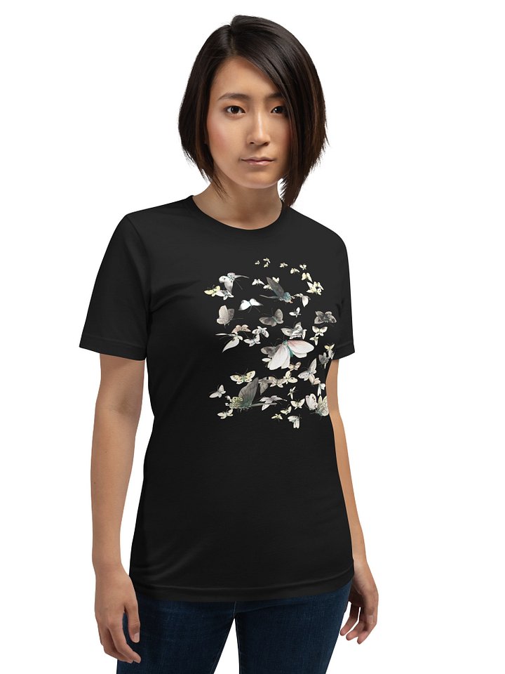 Butterflies and Moths Print Bella+Canvas Unisex Supersoft T-Shirt product image (2)