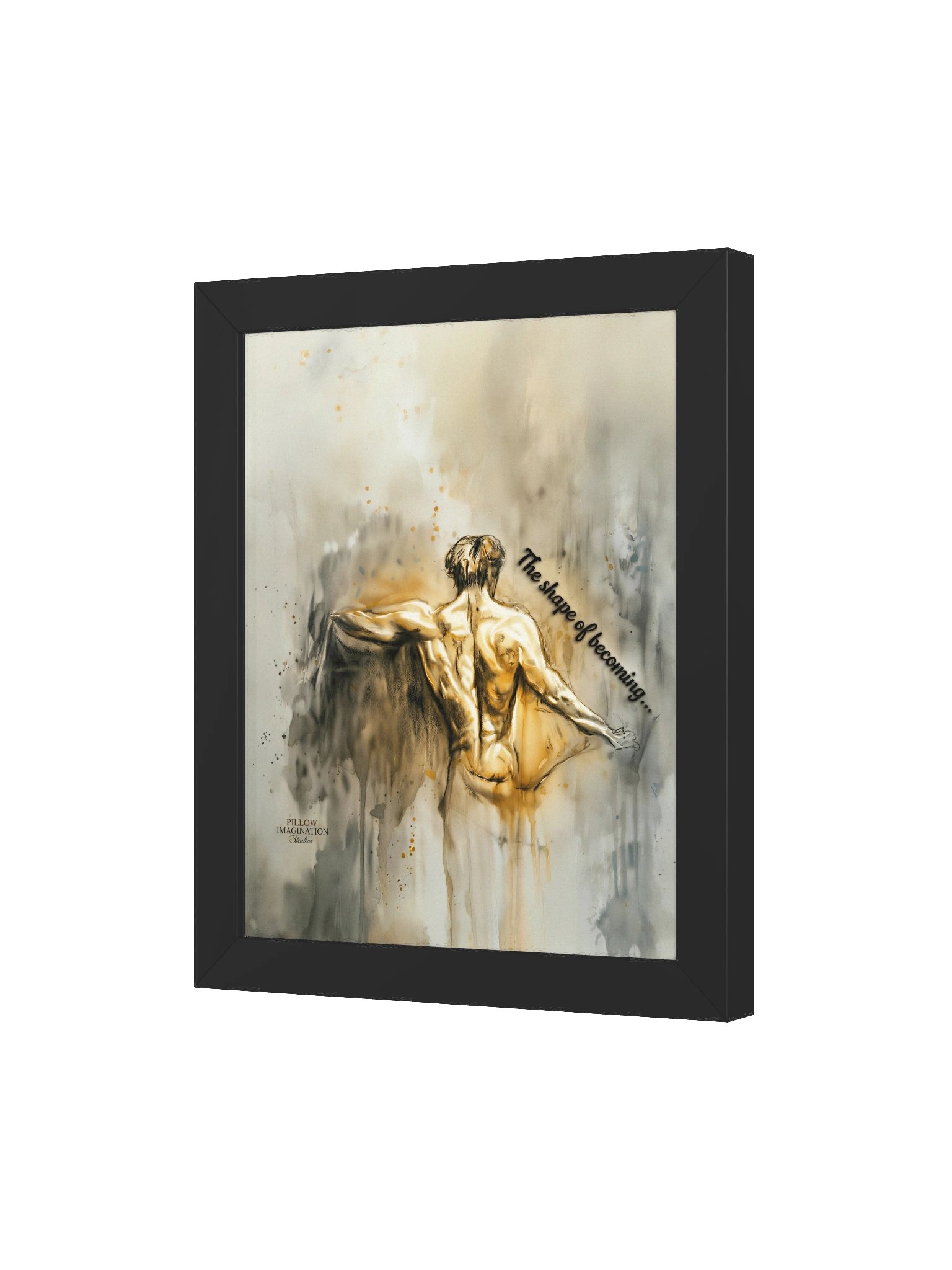 The Shape of Becoming — Framed Print product image (4)