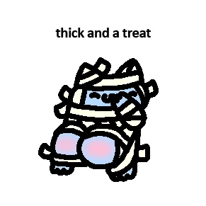 thick and a treat tee mummy🧻 product image (2)