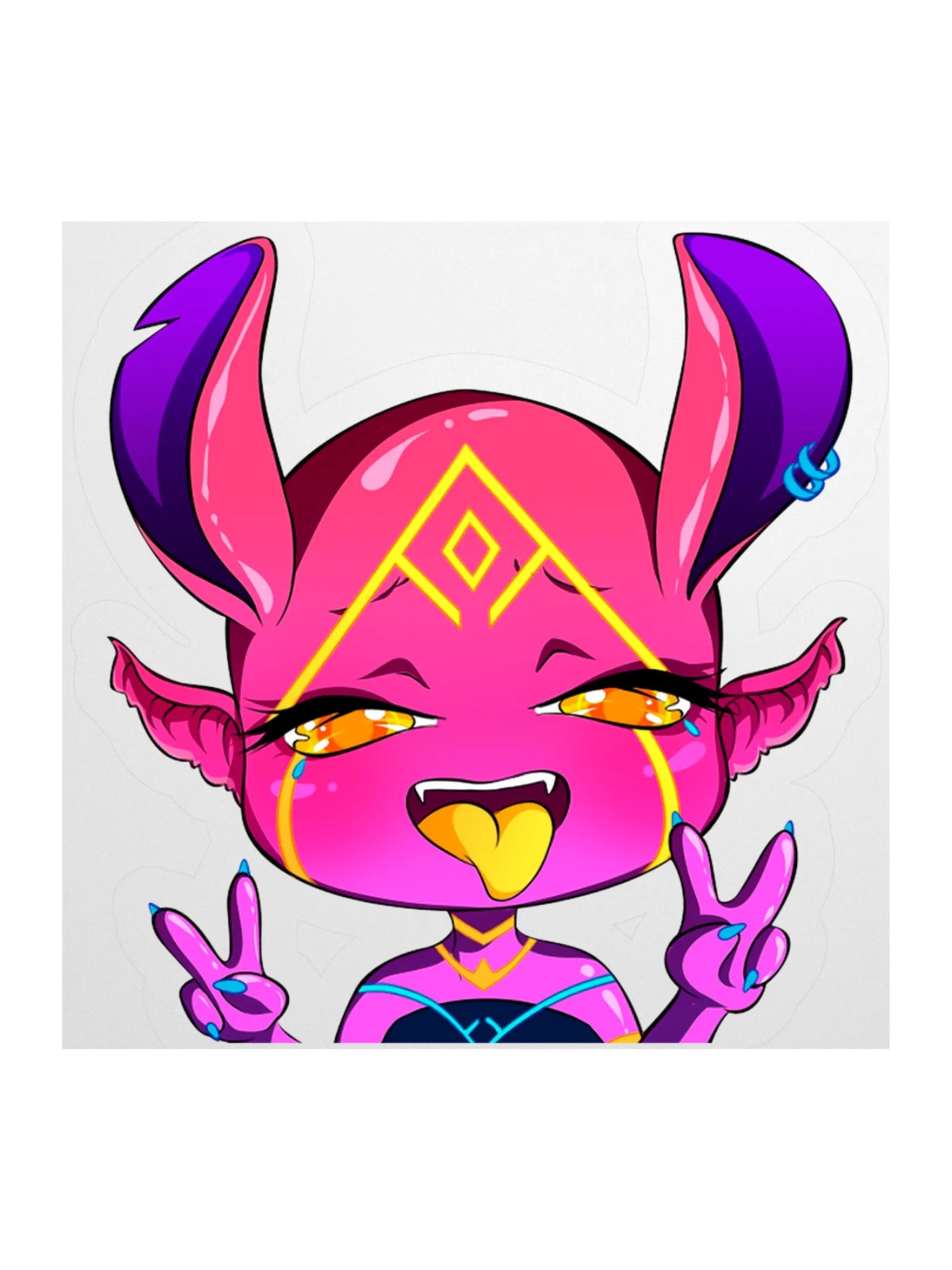 Nova Mascot Gasm Sticker product image (1)