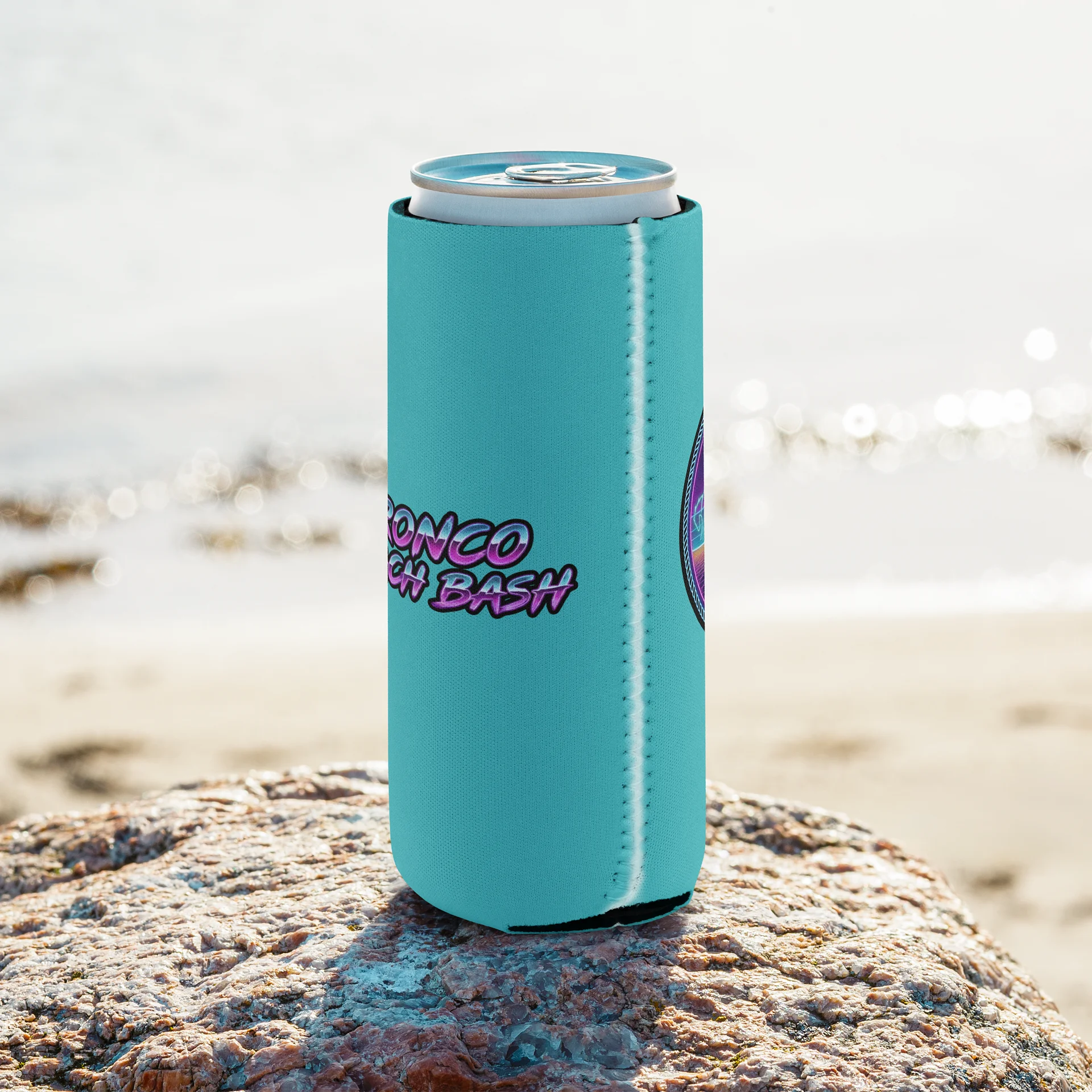 2026 Bronco Beach Bash OBX / Destination Bigfoot Bronco Collab | Coozie (Multiple Sizes Available) product image (17)