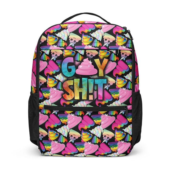 GAY SH!T Premium Backpack - Black product image (1)