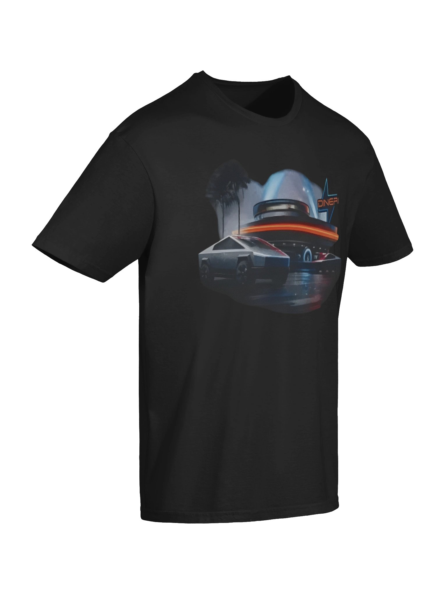 Tesla Hollywood Retro Diner Shirt product image (7)