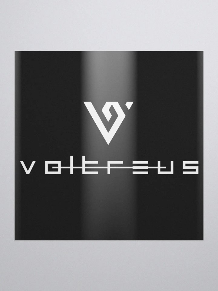 Black logo Sticker product image (1)
