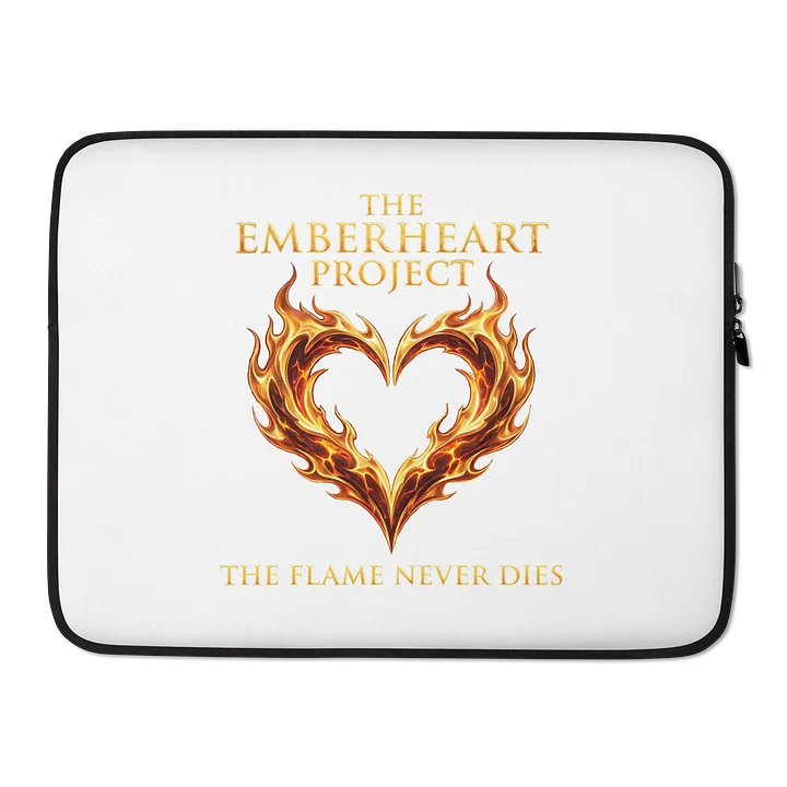 Emberheart Flame Laptop Sleeve product image (2)