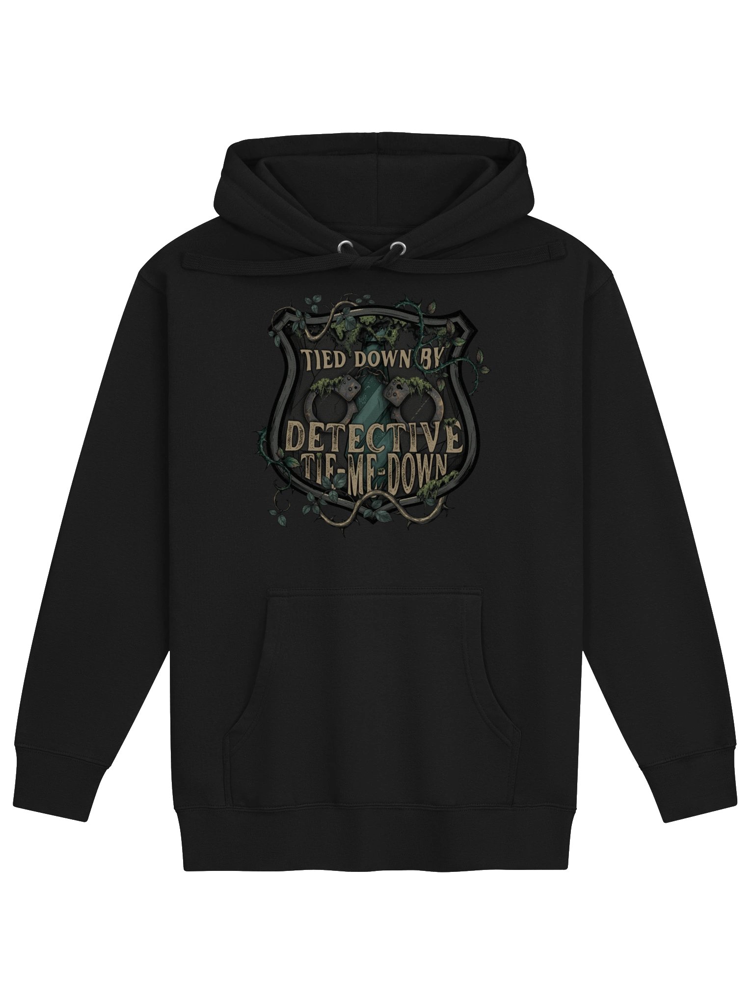 "Tied Down By Detective Tie-Me-Down" Hoodie - Enchanting Vines Series Official Merch product image (1)