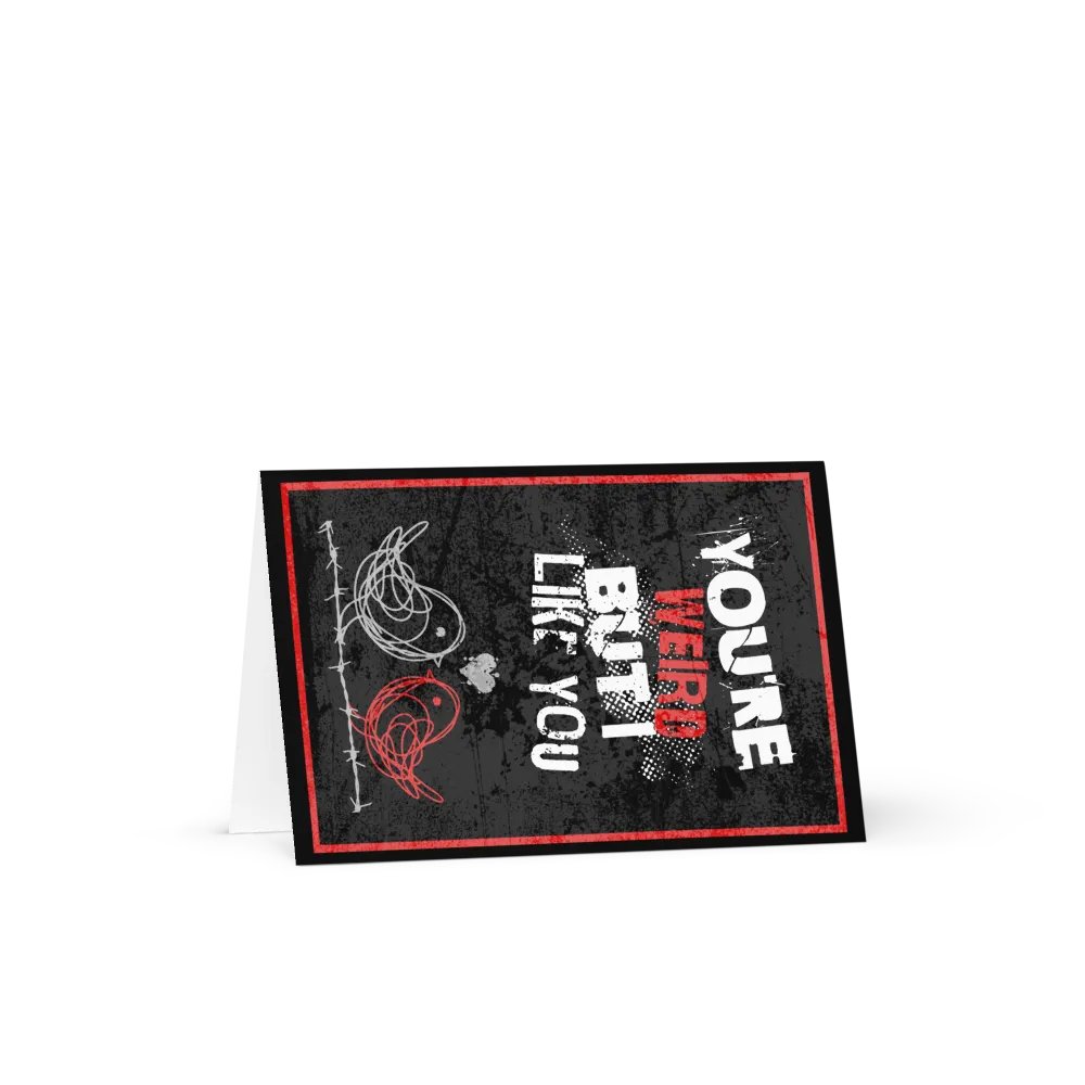 Punk VDay Card - Weird Greeting Card product image (2)