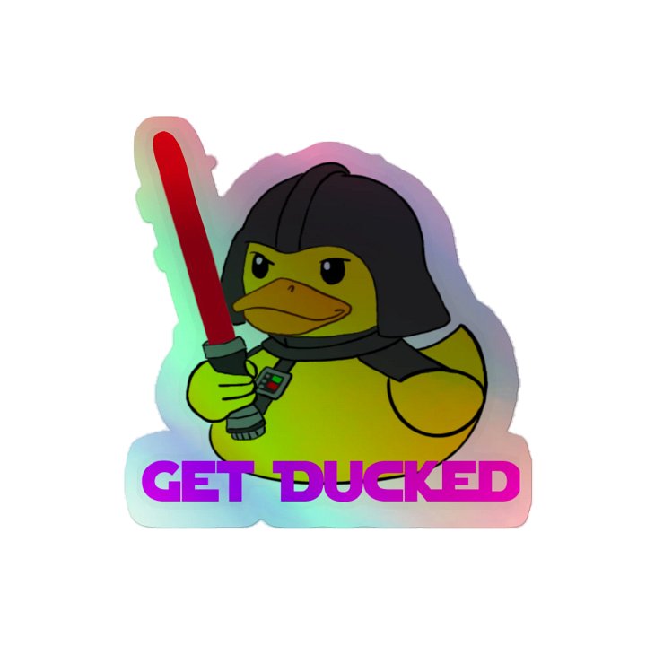 GET DUCKED STICKER product image (2)