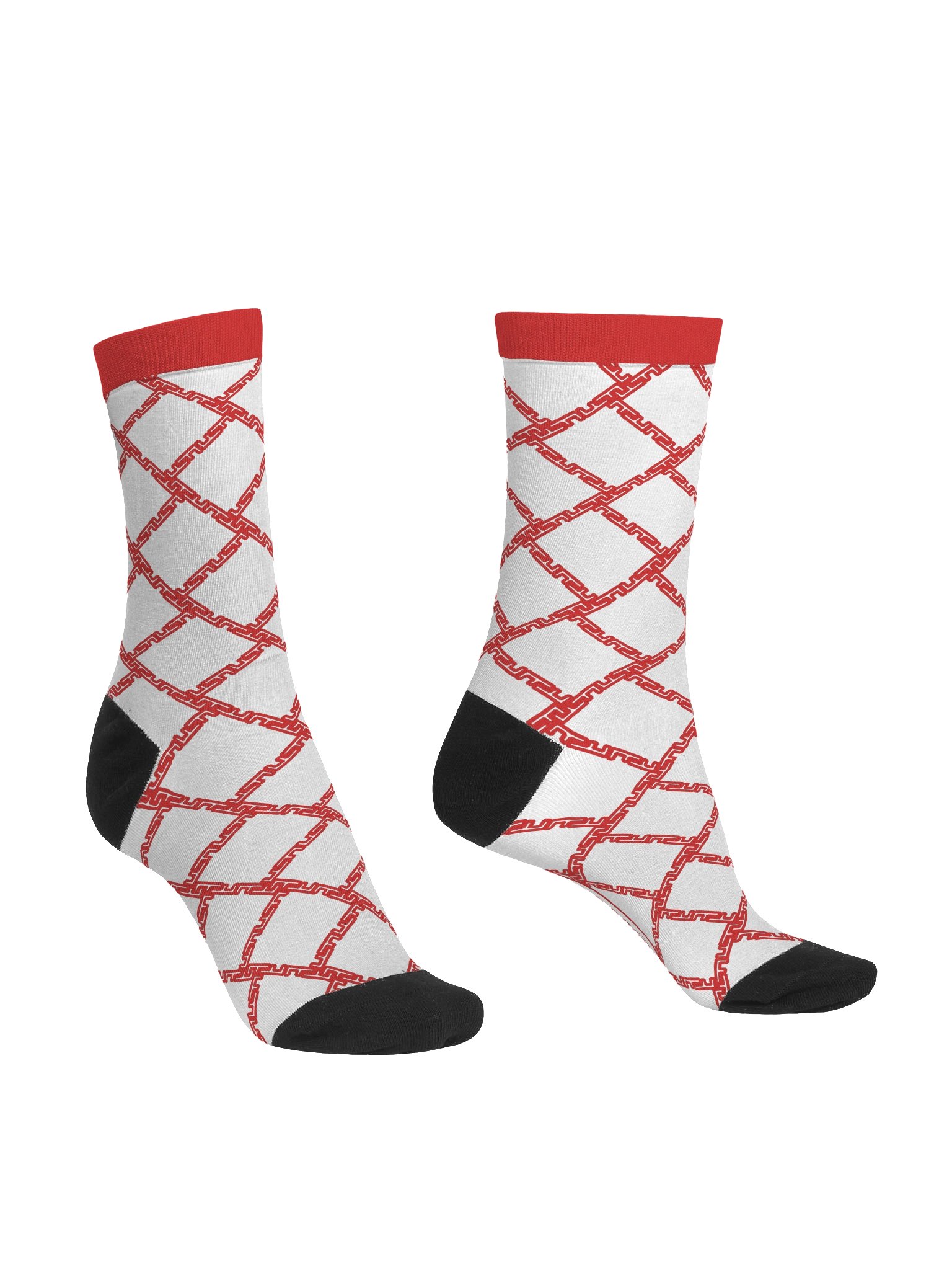 CHAINLINK Socks - White/Red (Cornerman Edition) product image (3)