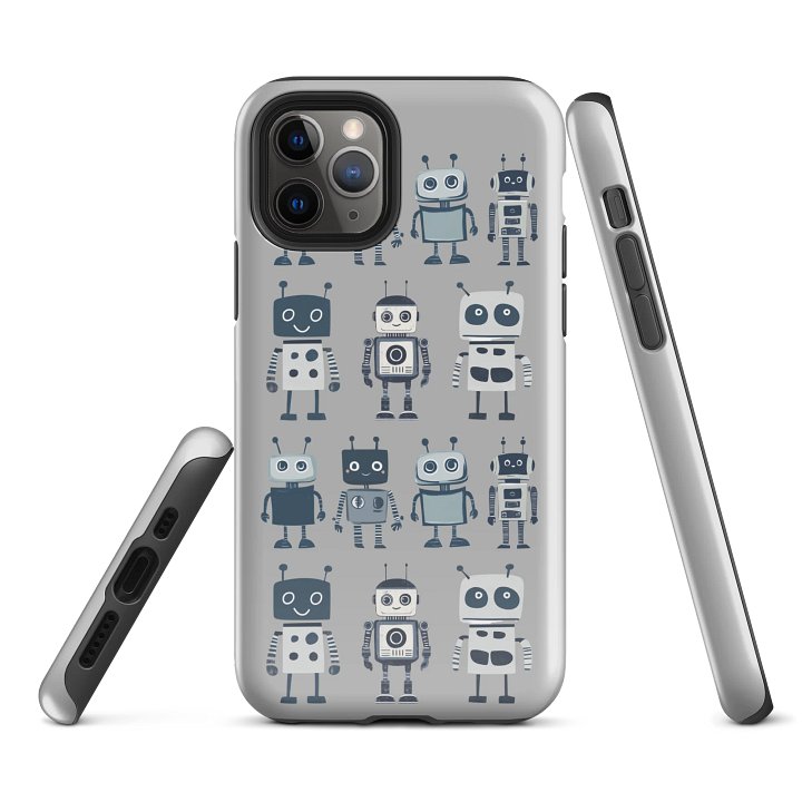 Robot Invasion Tough Case for iPhone® product image (1)