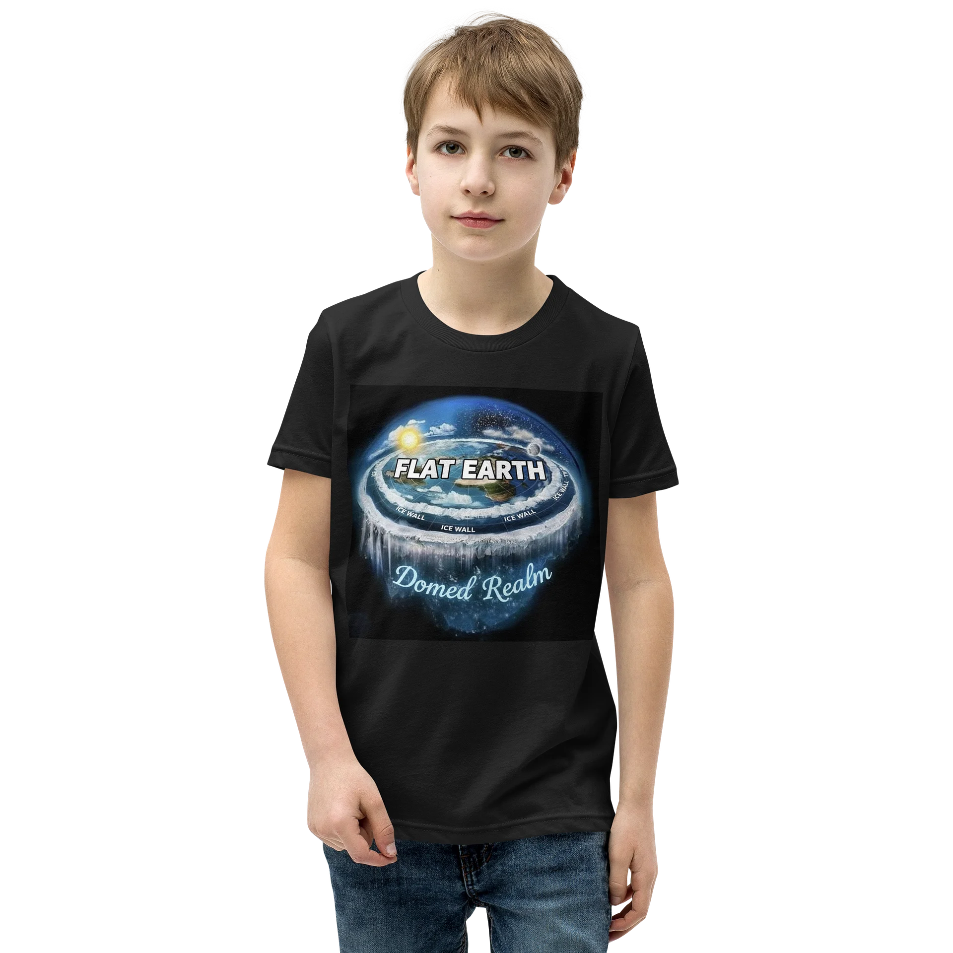 Flat Earth-Domed Realm Youth Tee product image (1)