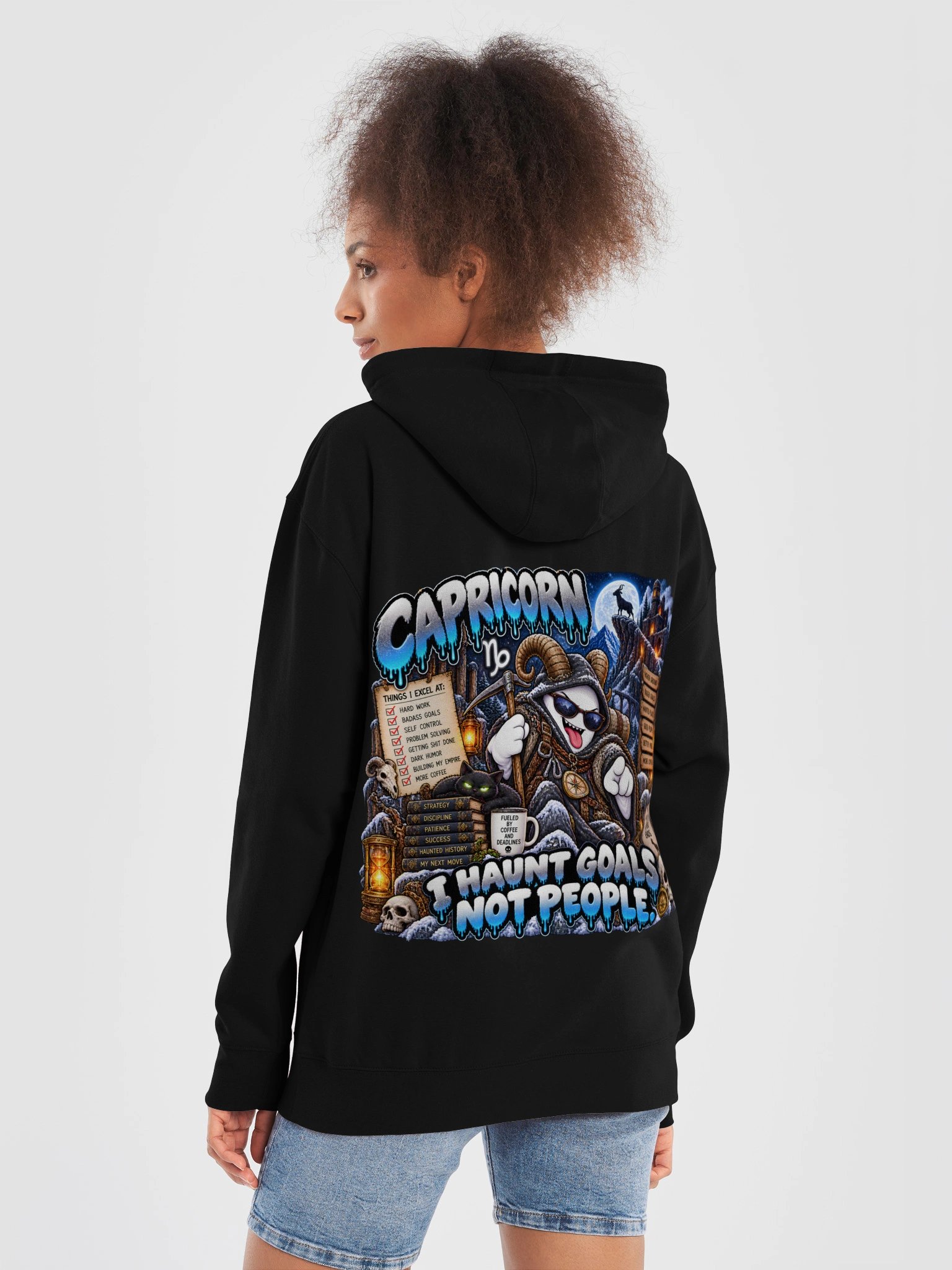 Get Ghosted | CAPRICORN | Signs As Ghosts Hoodie product image (91)
