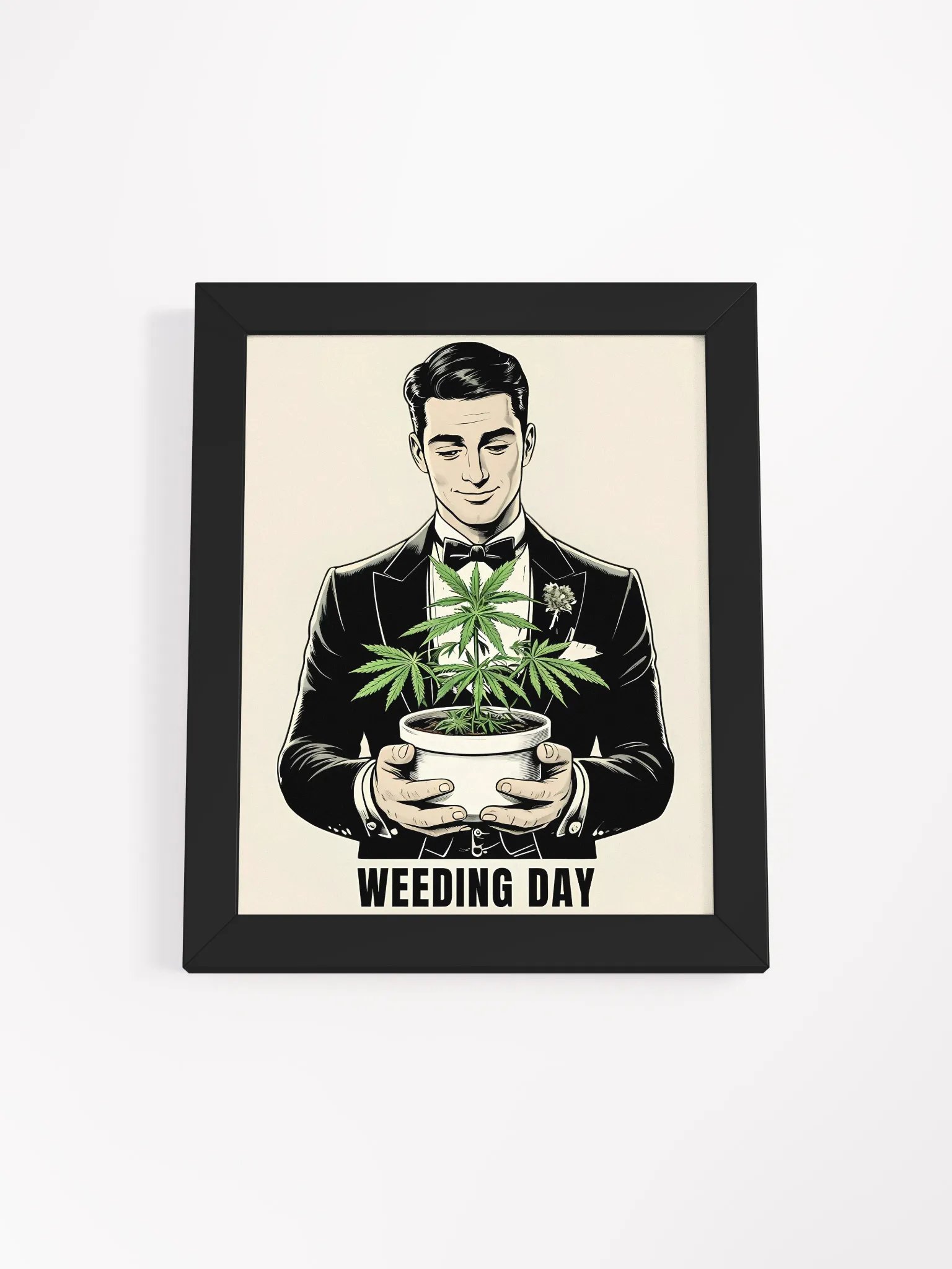 Weeding Day Framed Matte Poster product image (2)