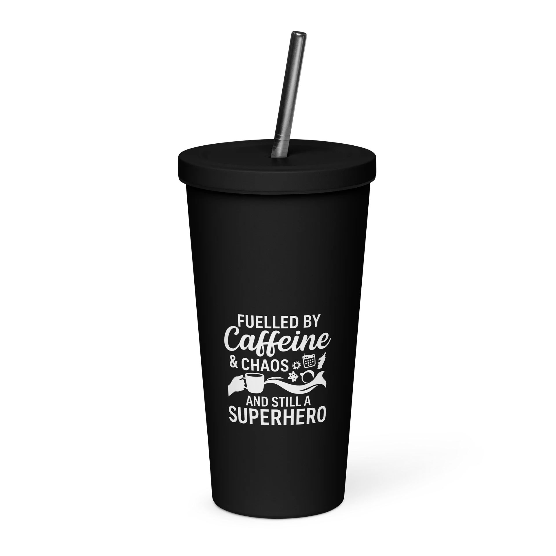 Fueled By Caffeine 20oz Tumbler — Veterans & Young Farmers Alliance product image (1)