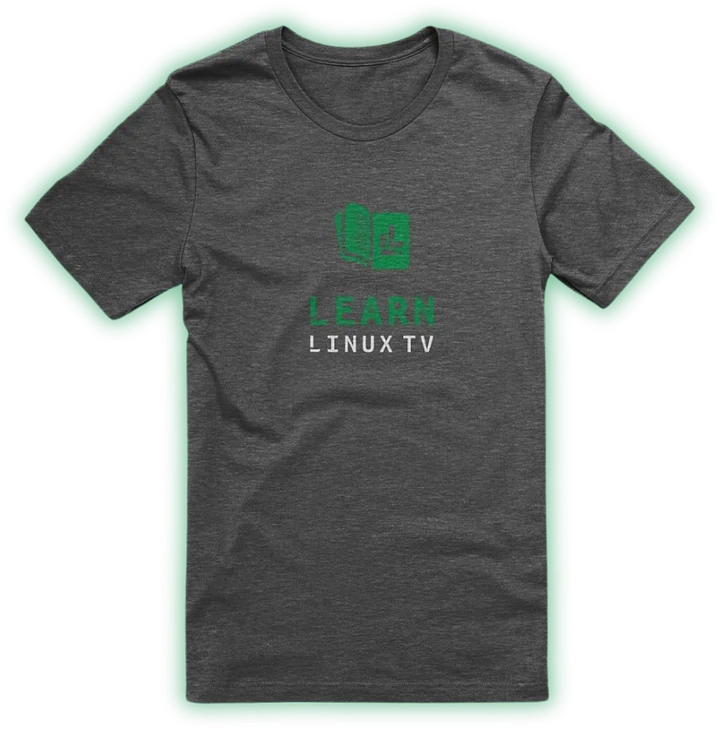 Learn Linux TV Logo T-Shirt product image (1)