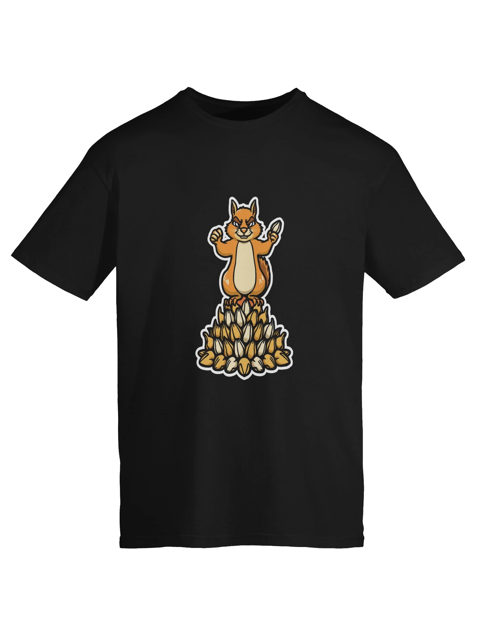 Funny Gardening Shirts – Squirrel Guarding Stolen Tulip Bulb Horde product image (5)