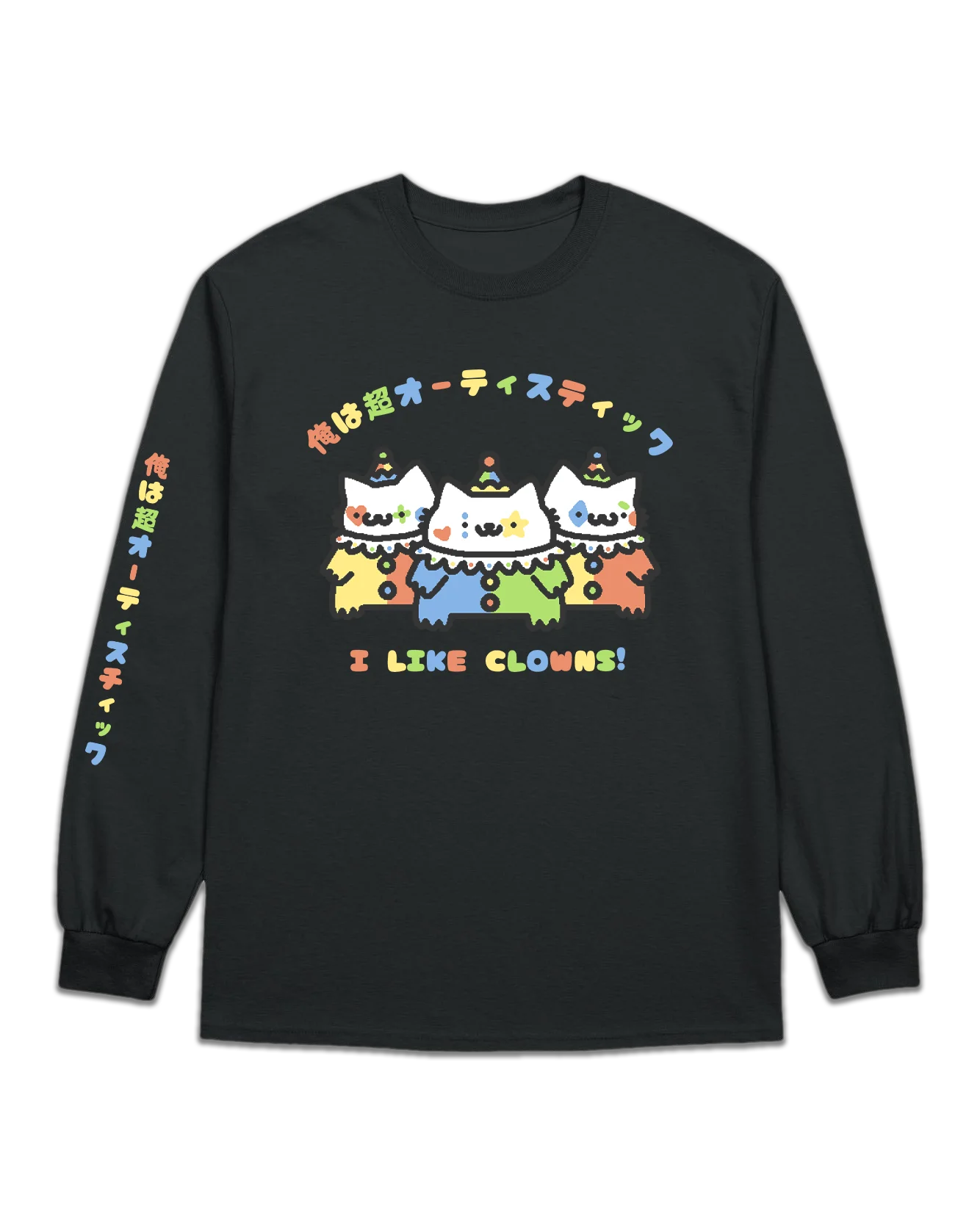 I LIKE CLOWNS longsleeve product image (1)