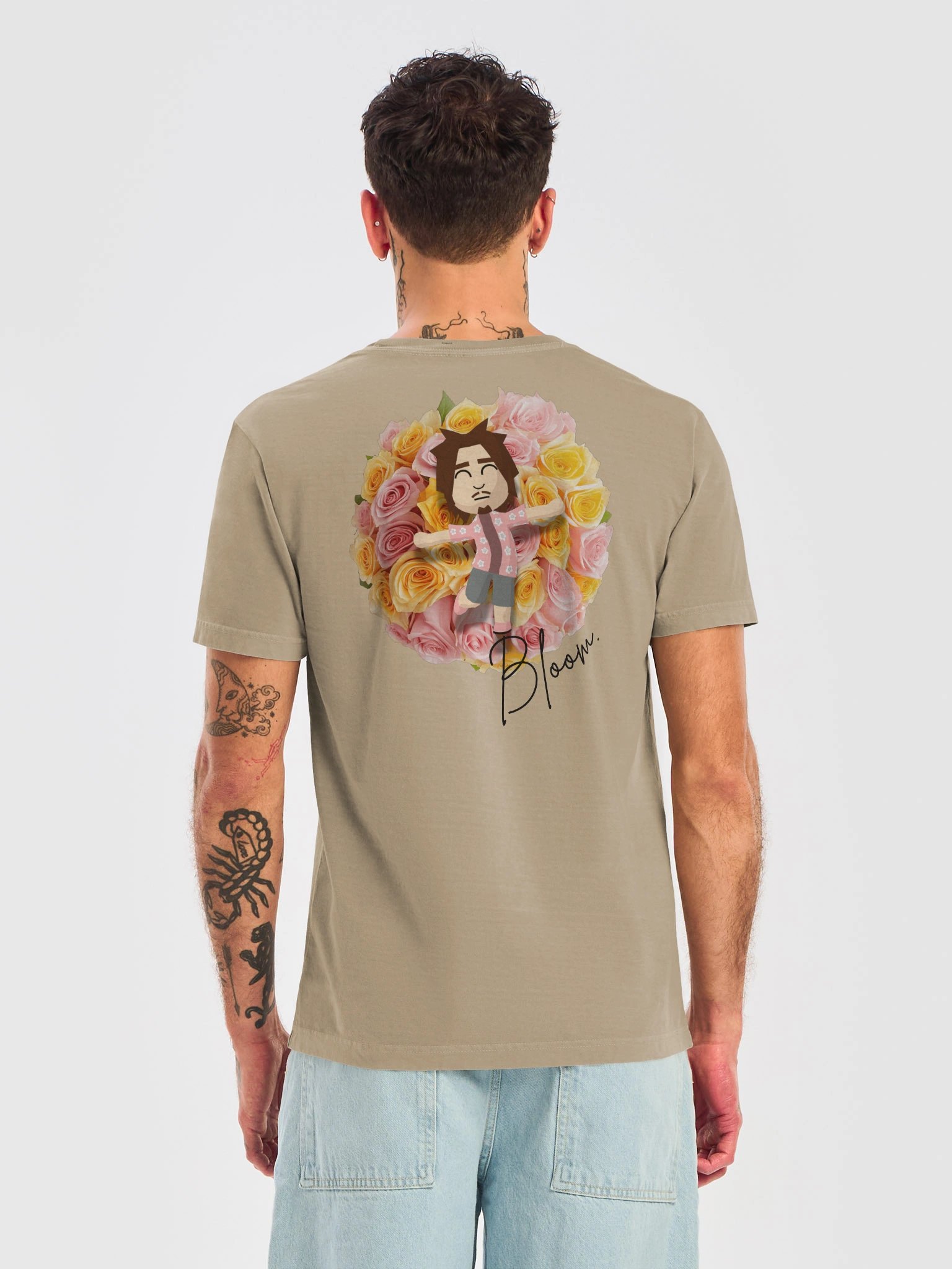 "Bloom." Flower T-Shirt product image (6)
